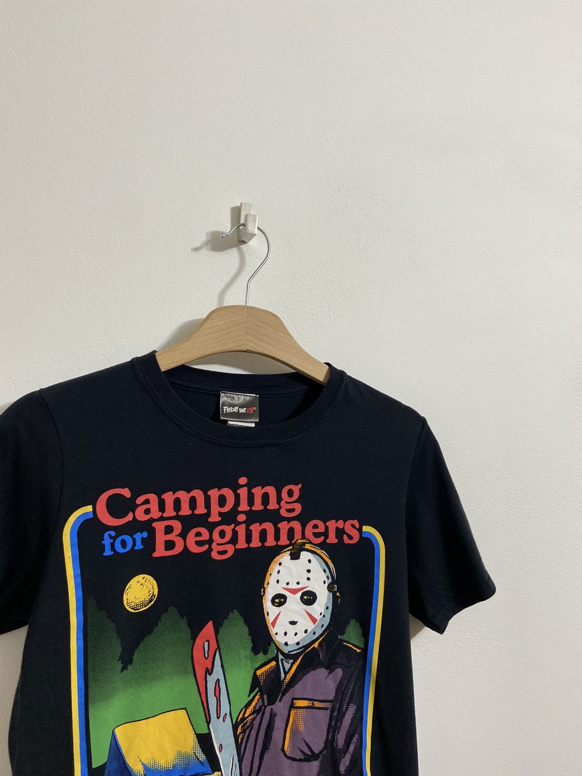 Band Tees Friday The 13th Camping For Beginners T-shirt Big Logo Movie Size US S / EU 44-46 / 1 - 2 Thumbnail
