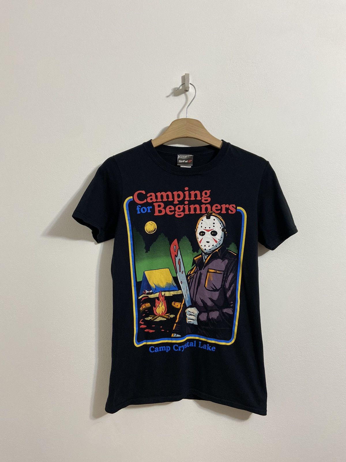 Band Tees Friday The 13th Camping For Beginners T-shirt Big Logo Movie Size US S / EU 44-46 / 1 - 1 Thumbnail