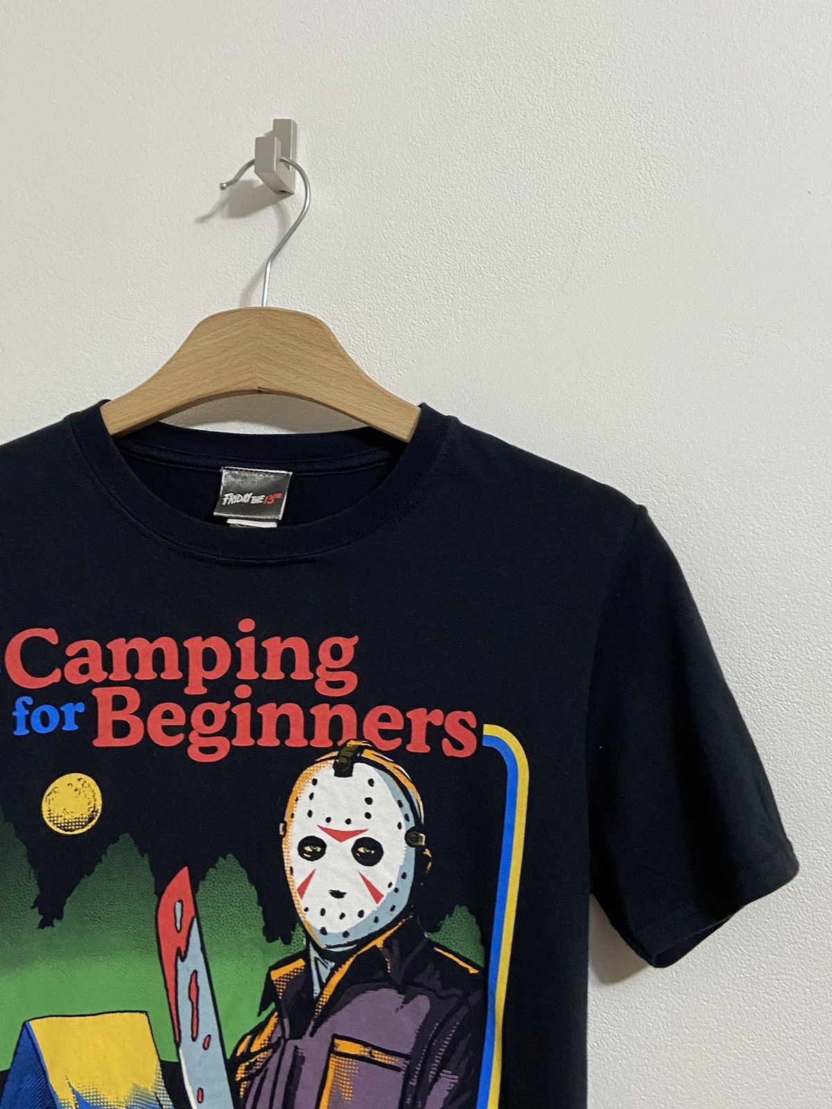 Band Tees Friday The 13th Camping For Beginners T-shirt Big Logo Movie Size US S / EU 44-46 / 1 - 5 Thumbnail