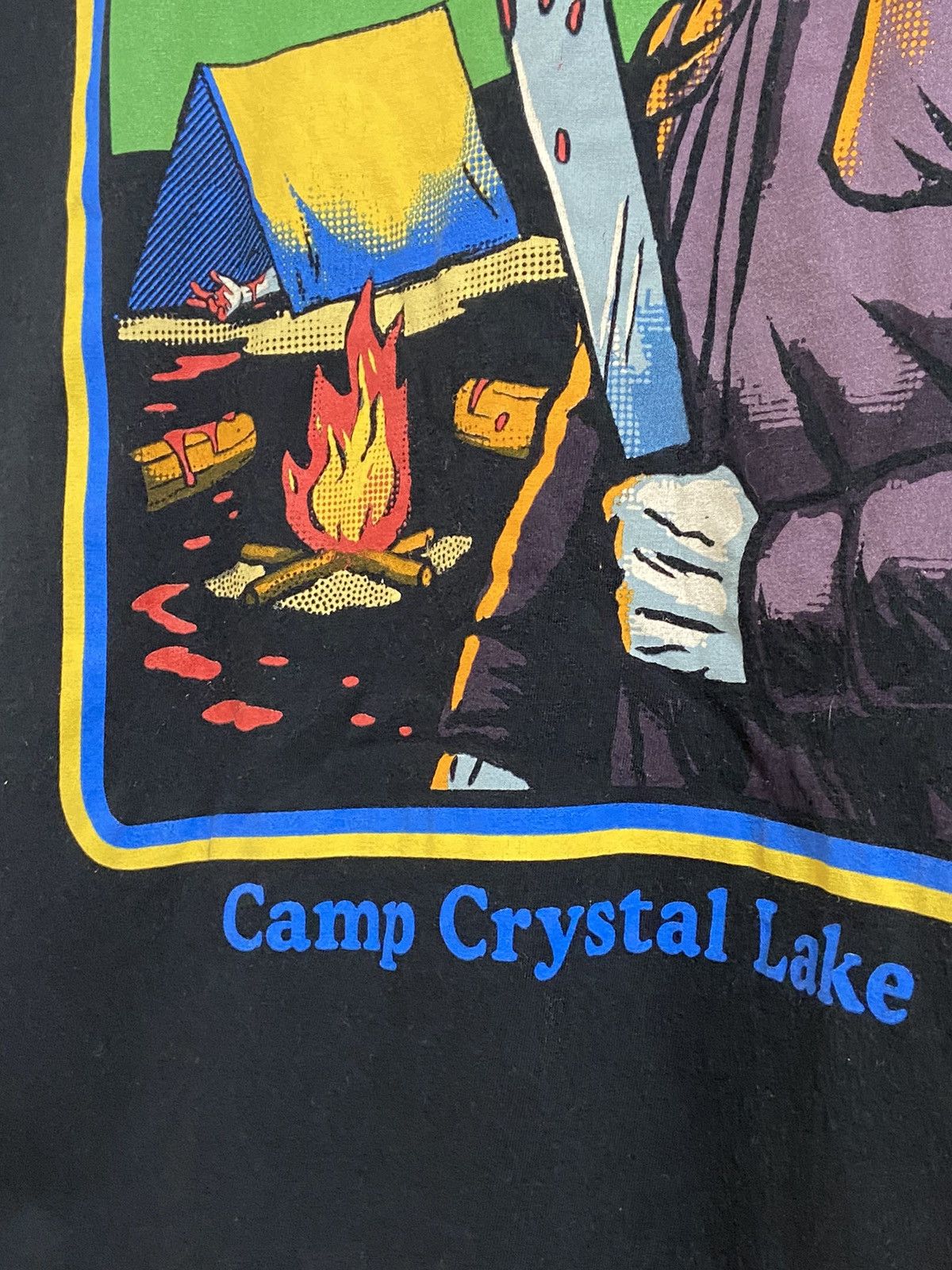 Band Tees Friday The 13th Camping For Beginners T-shirt Big Logo Movie Size US S / EU 44-46 / 1 - 10 Thumbnail
