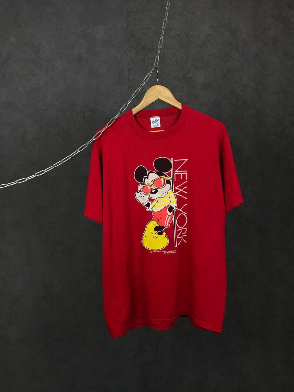 Mickey Mouse × Vintage Mickey Mouse Disney New York made in USA vintage tee Size US XL / EU 56 / 4 - 1 Thumbnail