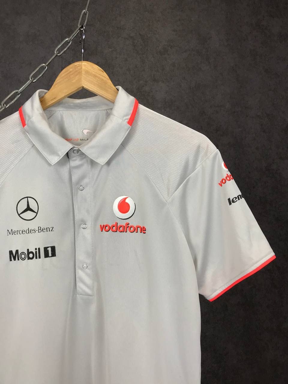 Mercedes-Benz Mercedes Benz McLaren vintage racing overprinted polo tee Size US M / EU 48-50 / 2 - 3 Thumbnail
