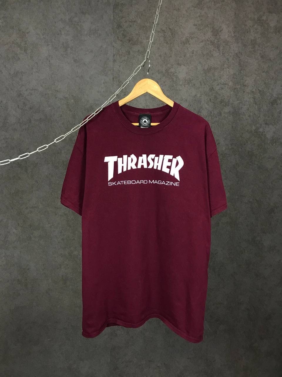 Thrasher Thrasher skateboard magazine streetwear tee Size US XL / EU 56 / 4 - 1 Thumbnail