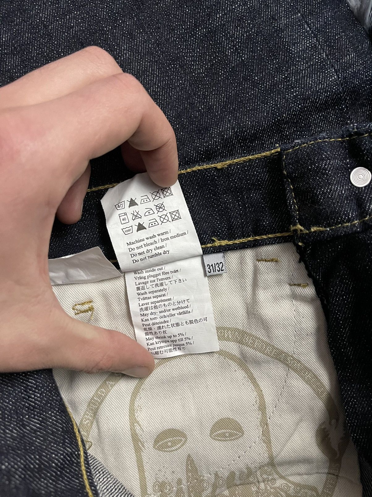 Cheap Monday × Designer × Japanese Brand Cheap Monday selvedge denim pants jeans Size US 32 / EU 48 - 8 Thumbnail