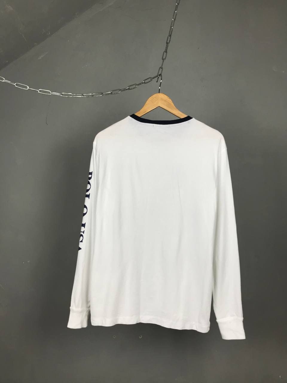 Polo Ralph Lauren Polo Ralph Lauren vintage luxury overprinted longsleeve Size US S / EU 44-46 / 1 - 7 Thumbnail