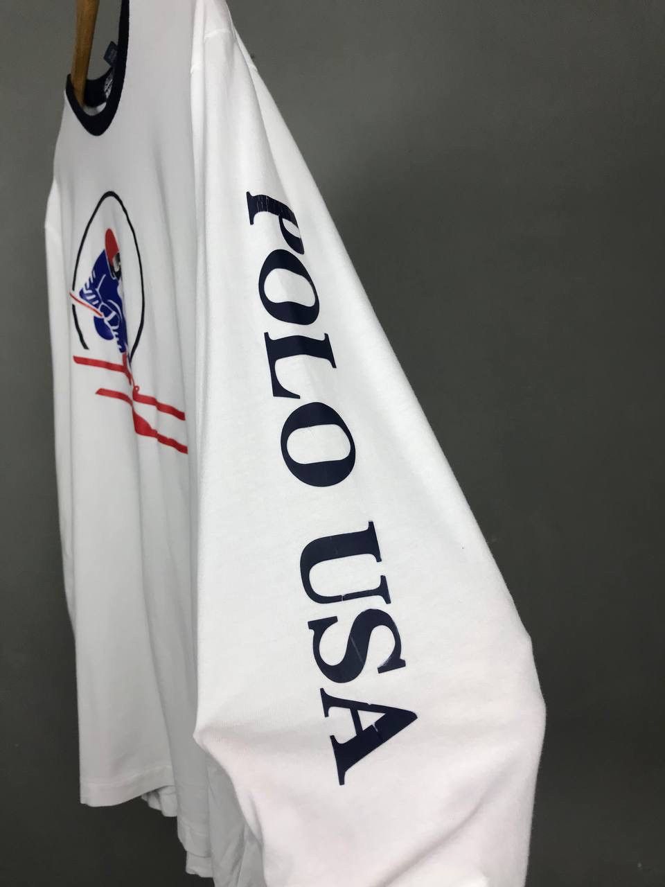 Polo Ralph Lauren Polo Ralph Lauren vintage luxury overprinted longsleeve Size US S / EU 44-46 / 1 - 6 Thumbnail