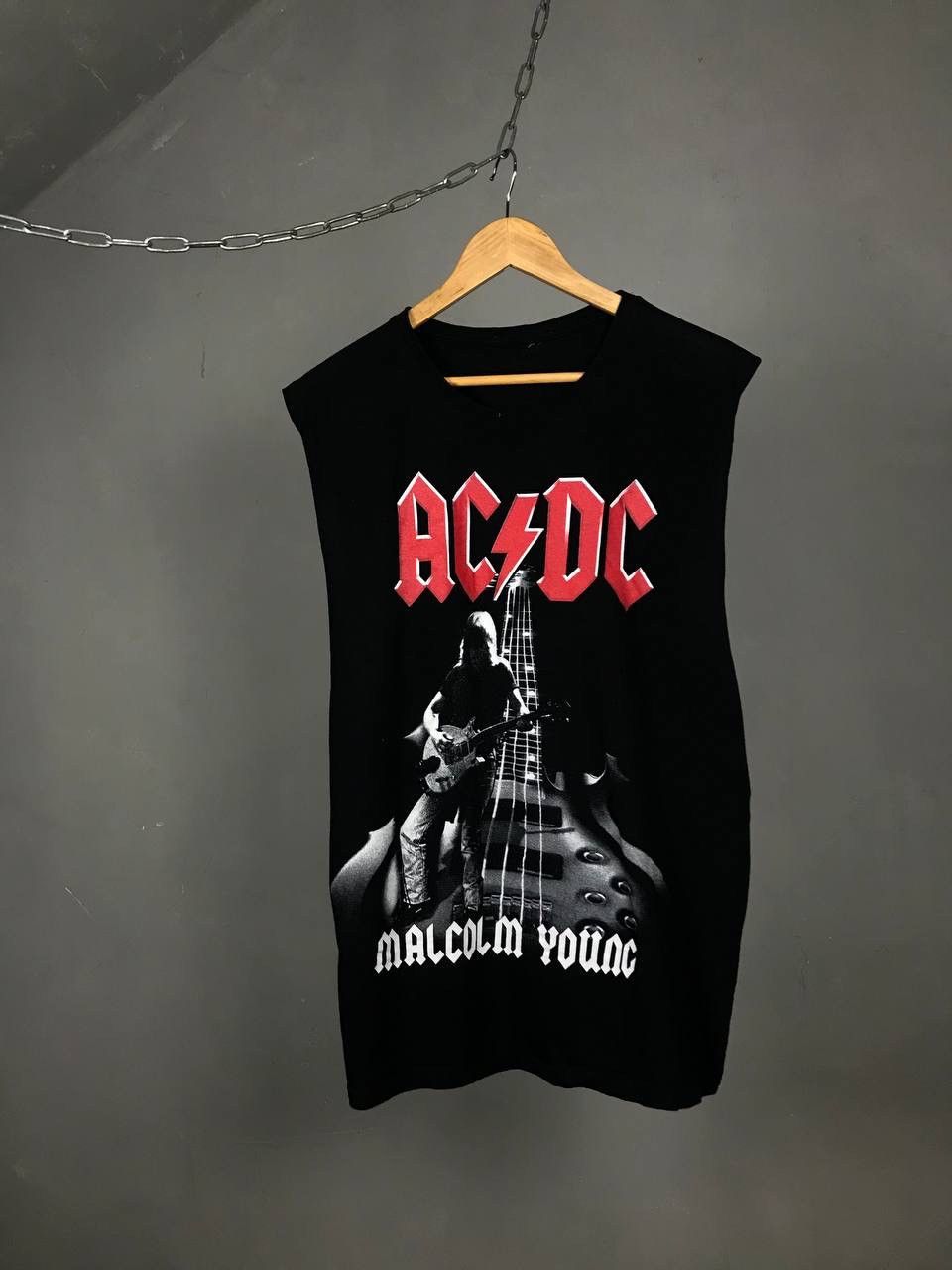Vintage AC/DC Malcolm Young vintage rock band tee | Grailed