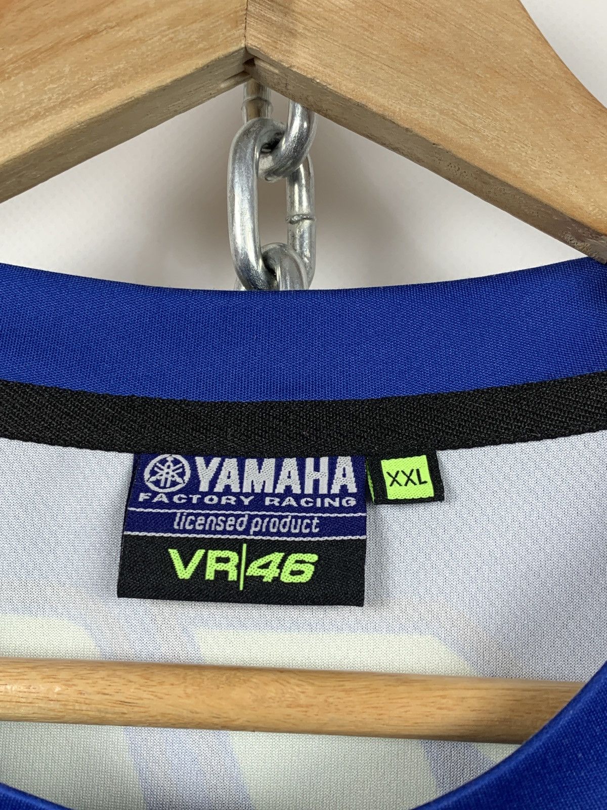 Vintage Vintage Yamaha Valentino Rossi Racing T-Shirt Size US XXL / EU 58 / 5 - 15 Thumbnail
