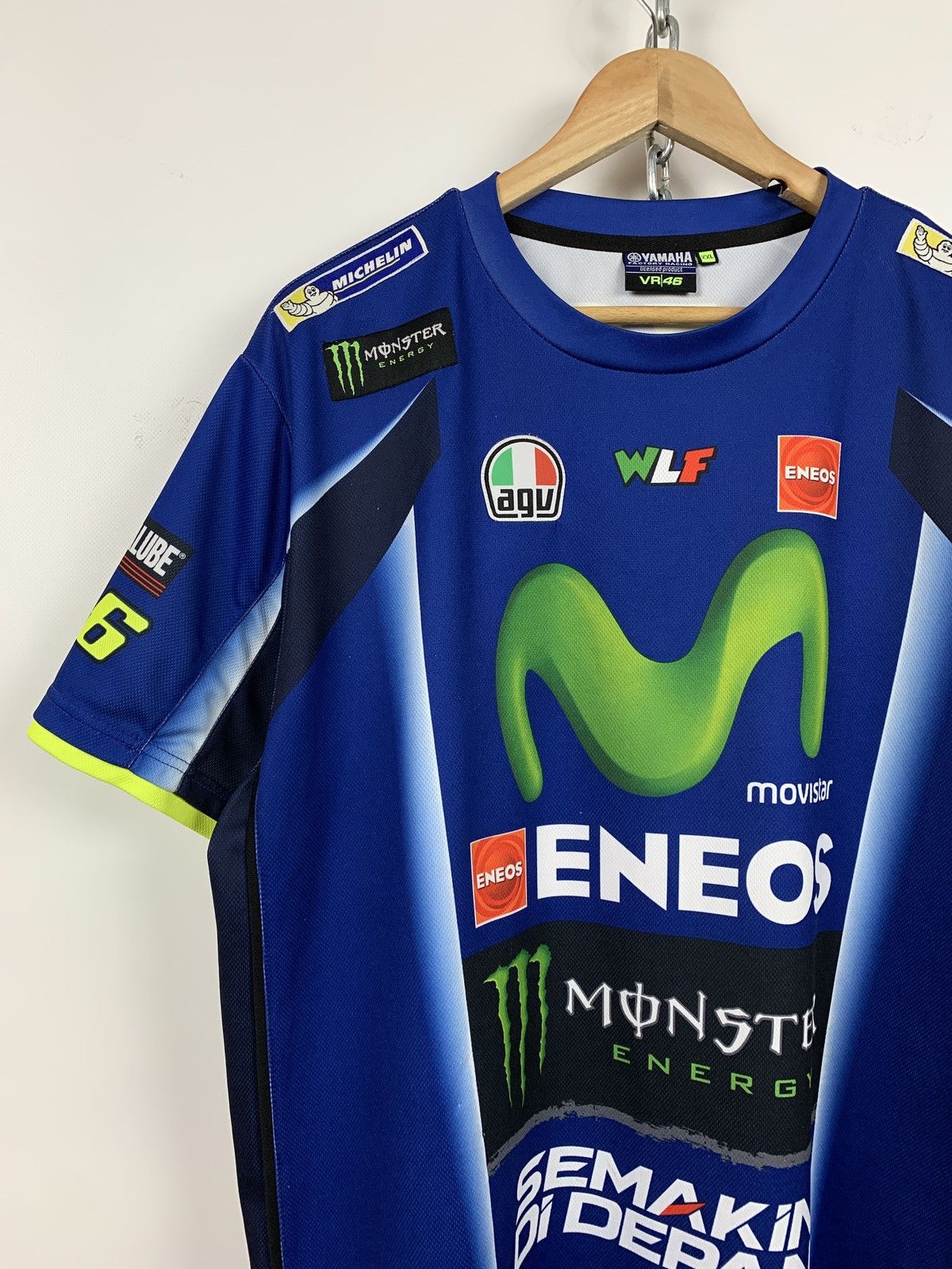 Vintage Vintage Yamaha Valentino Rossi Racing T-Shirt Size US XXL / EU 58 / 5 - 3 Thumbnail