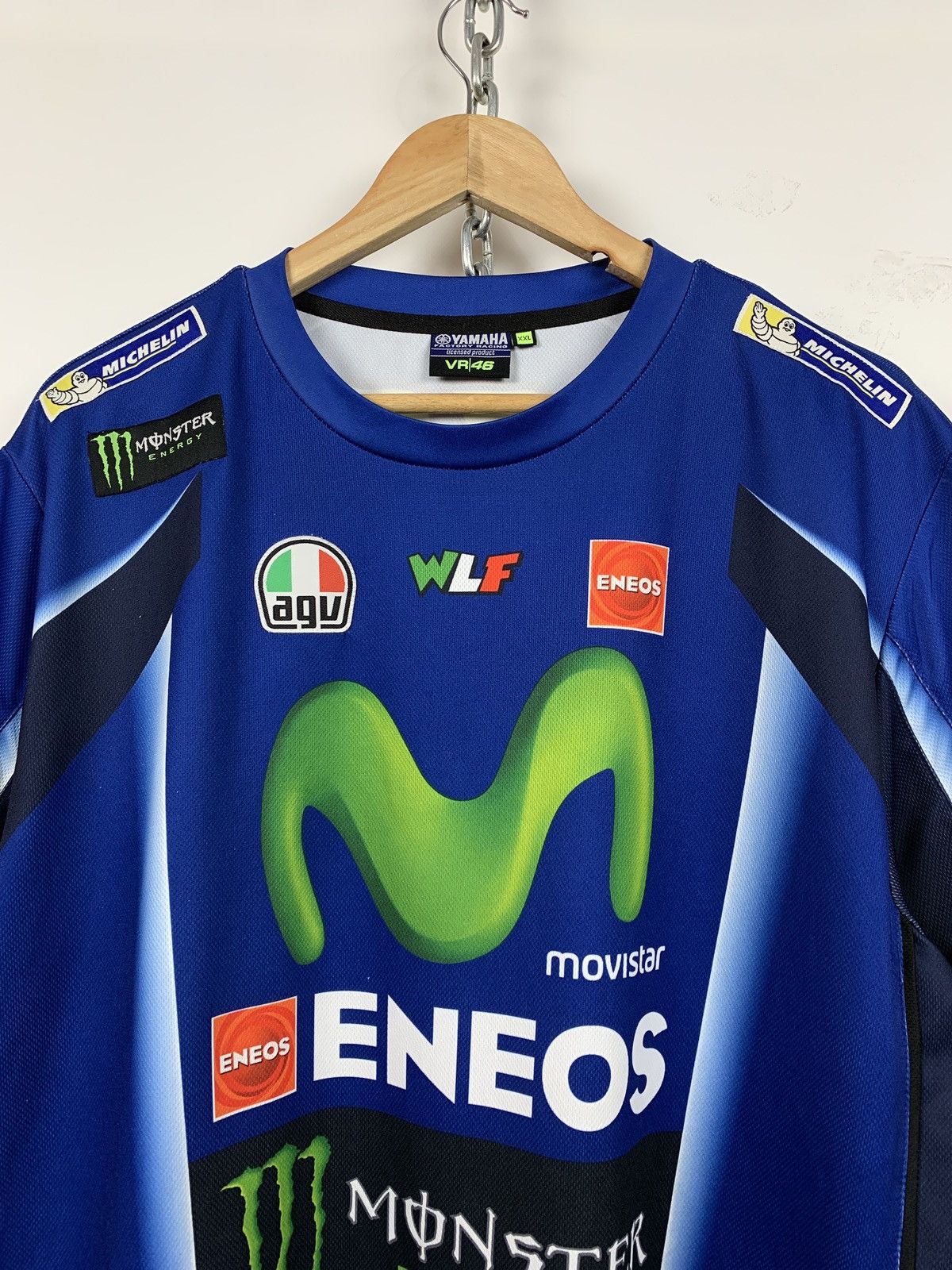 Vintage Vintage Yamaha Valentino Rossi Racing T-Shirt Size US XXL / EU 58 / 5 - 5 Thumbnail