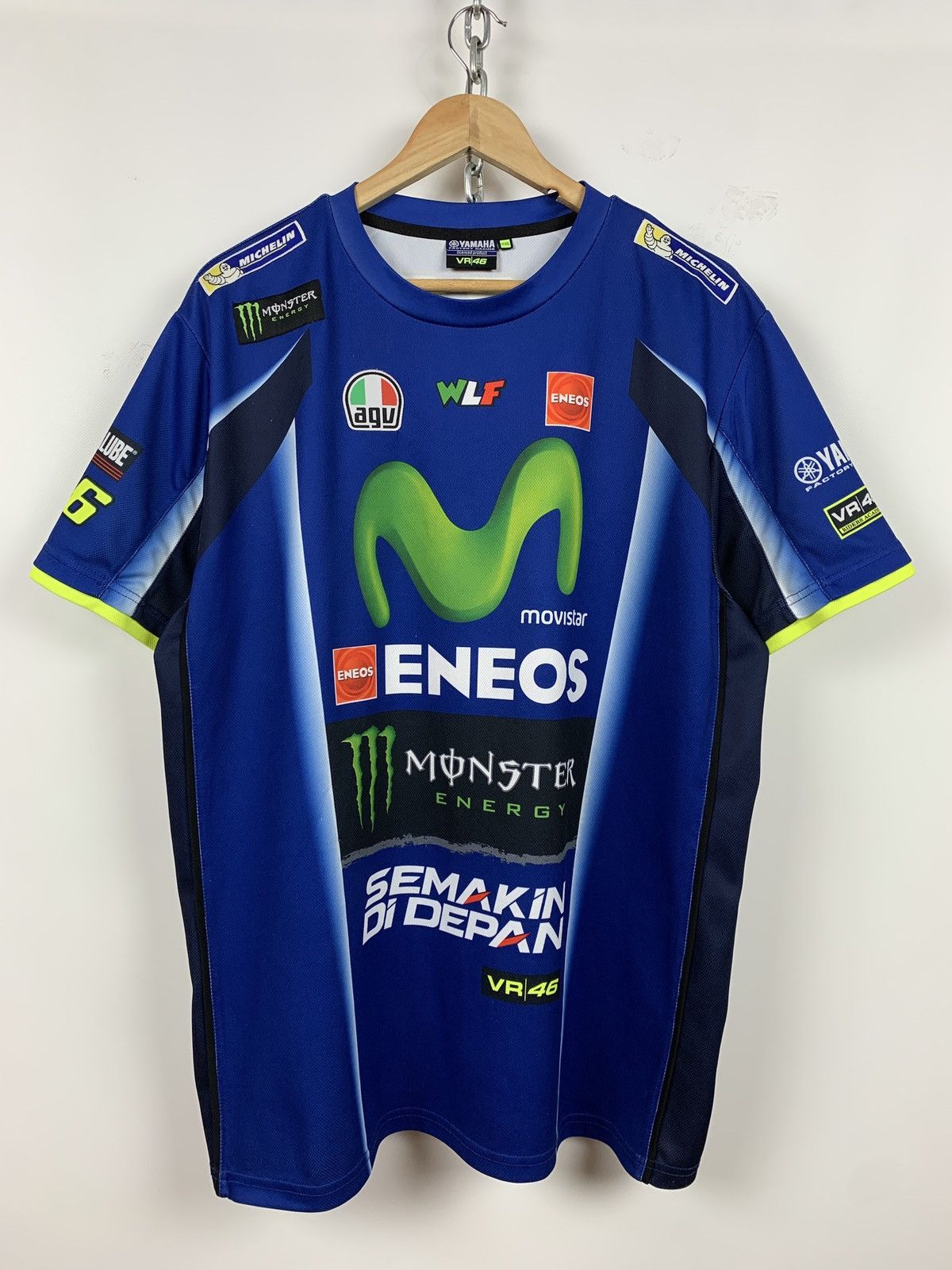 Vintage Vintage Yamaha Valentino Rossi Racing T-Shirt Size US XXL / EU 58 / 5 - 1 Thumbnail