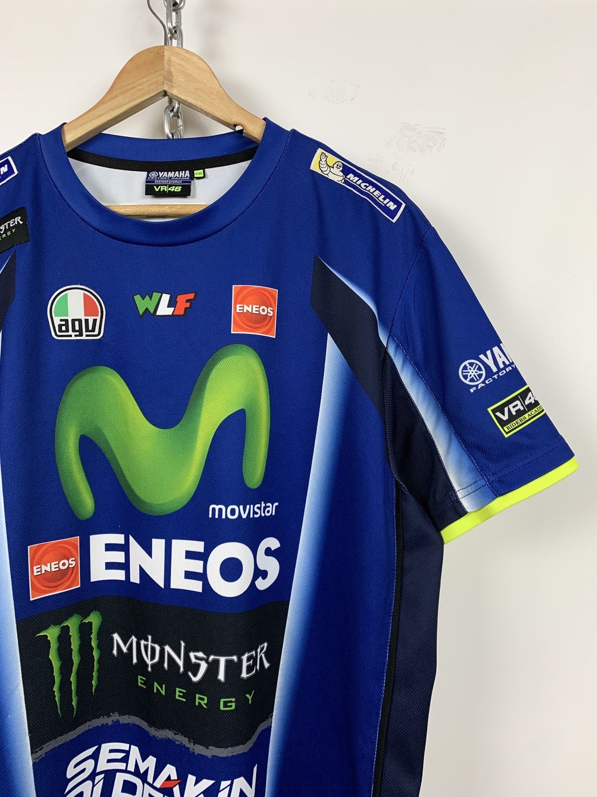 Vintage Vintage Yamaha Valentino Rossi Racing T-Shirt Size US XXL / EU 58 / 5 - 4 Thumbnail