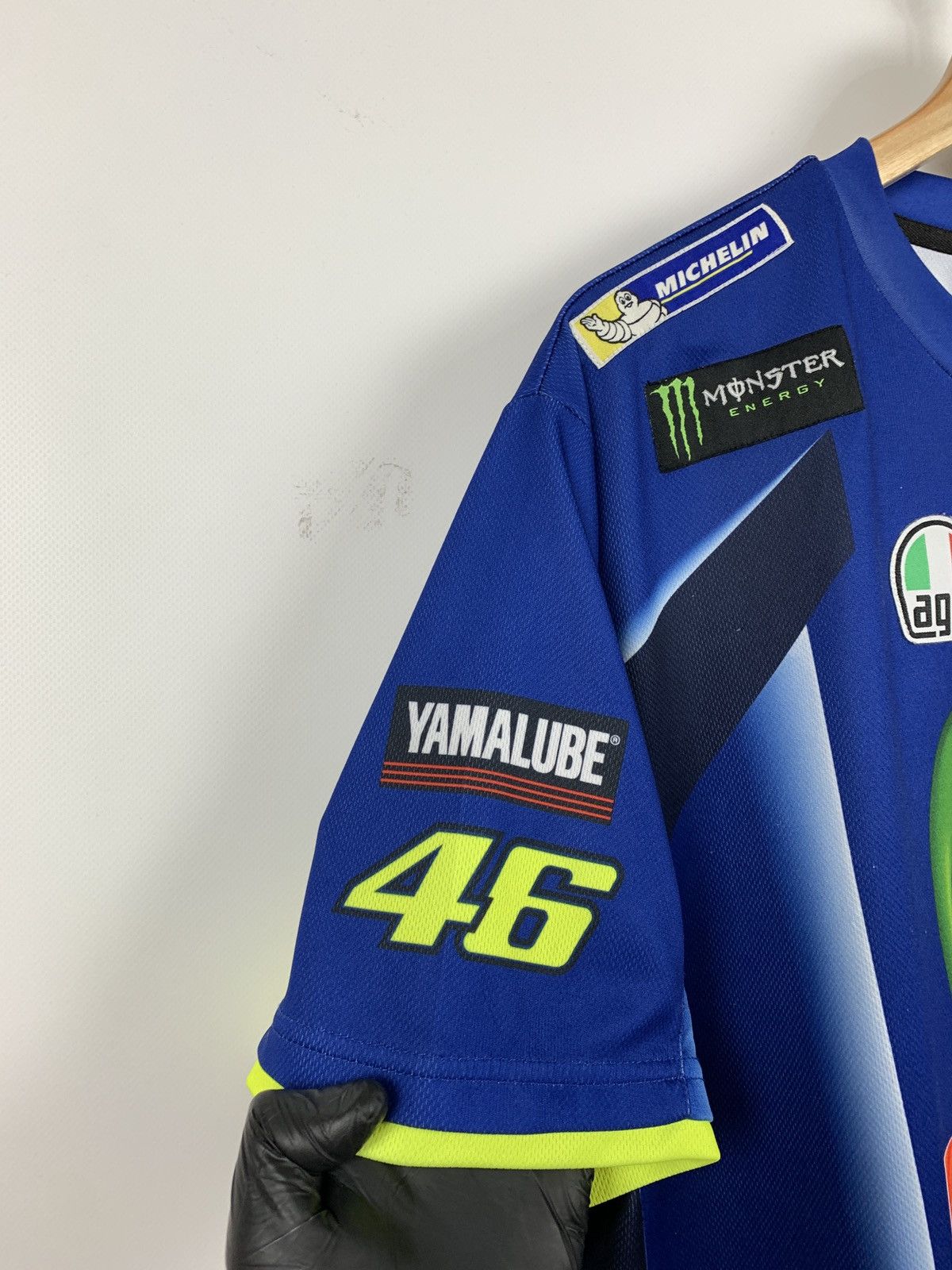 Vintage Vintage Yamaha Valentino Rossi Racing T-Shirt Size US XXL / EU 58 / 5 - 8 Thumbnail