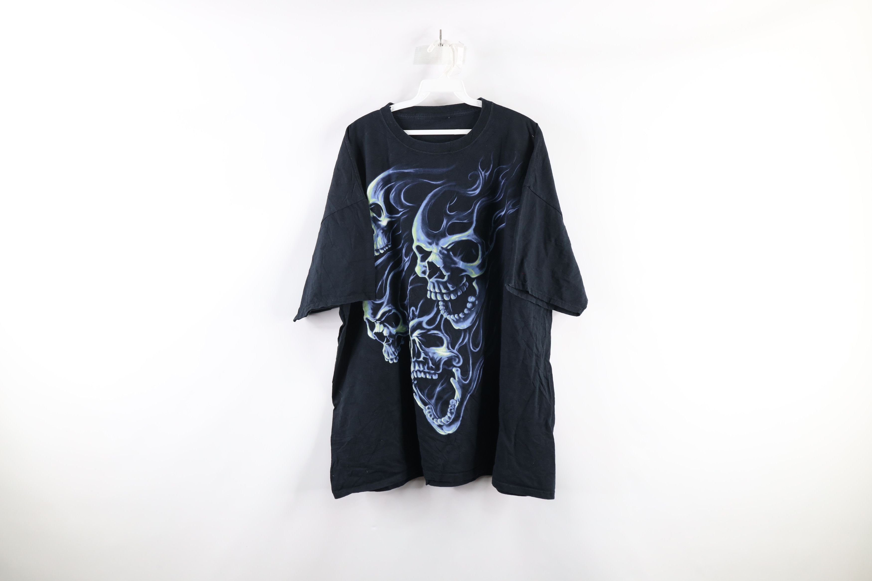 Flaming Inverse Tee - Vintage Black