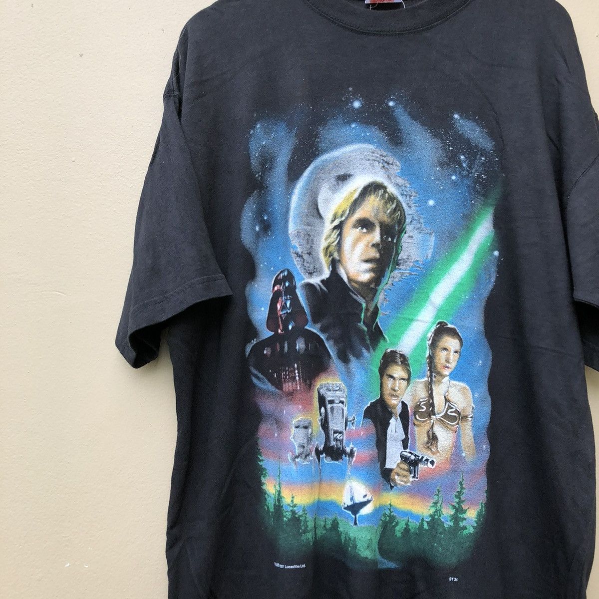 Star Wars × Vintage Vintage star wars 1997 movie tee rare Size US XL / EU 56 / 4 - 2 Thumbnail
