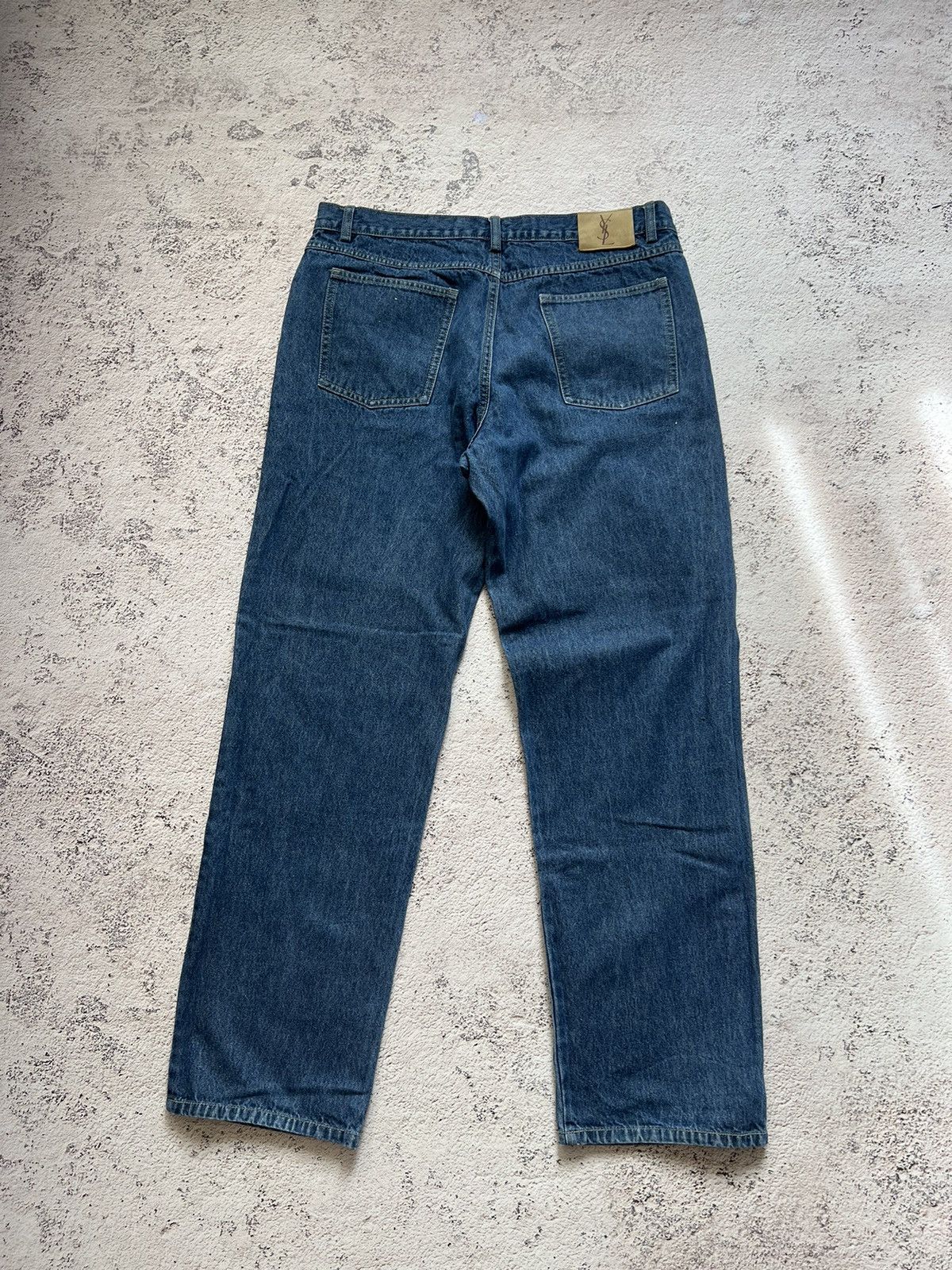 Vintage × Yves Saint Laurent Vintage YSL / Yves Saint Laurent Denim Jeans Size US 34 / EU 50 - 6 Thumbnail