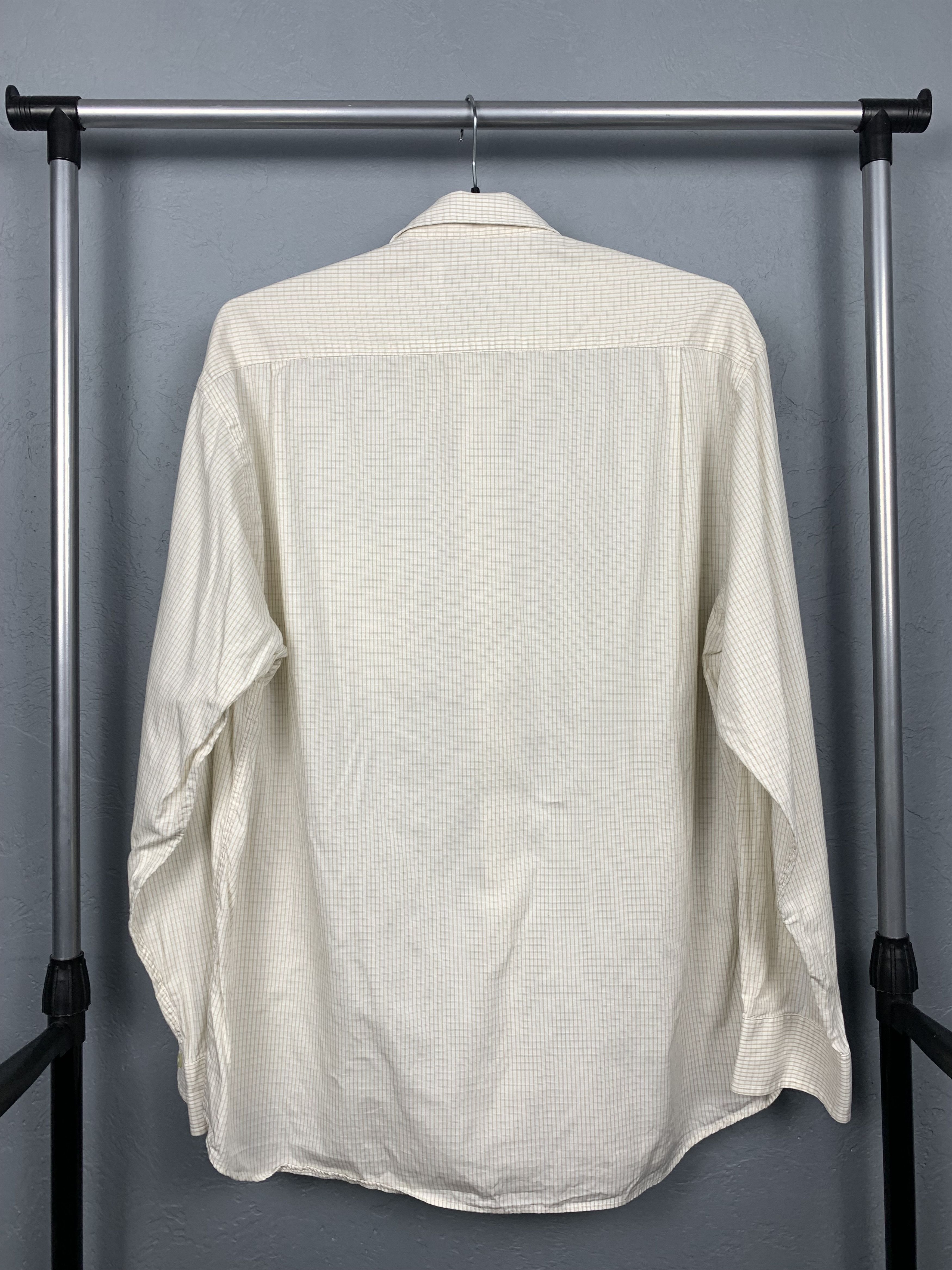 Yves Saint Laurent Yves Saint Laurent YSL mens long sleeve shirt Size US XL / EU 56 / 4 - 5 Thumbnail