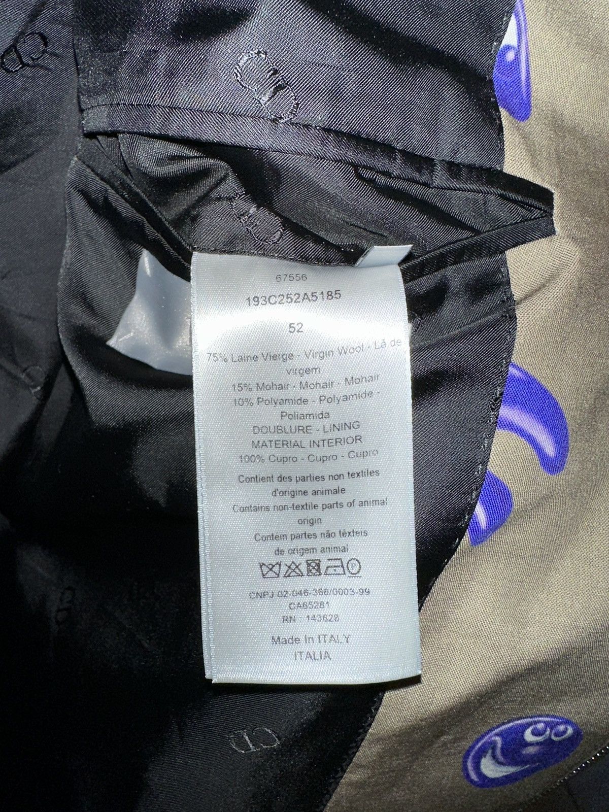 Dior Dior X Kenny Scharf Zipped Jacket 'Beige' Size US L / EU 52-54 / 3 - 6 Thumbnail