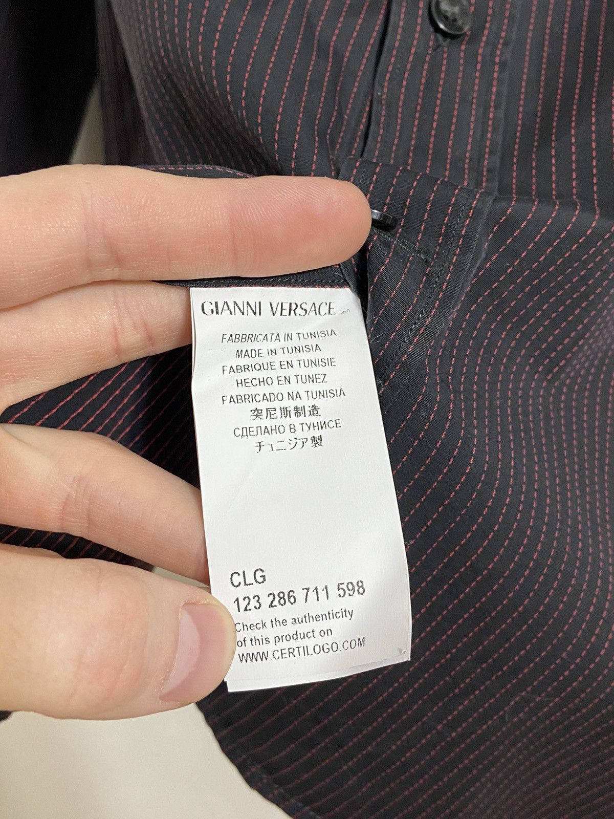 Versace Versace Collection Button Up Shirt Size US M / EU 48-50 / 2 - 12 Thumbnail