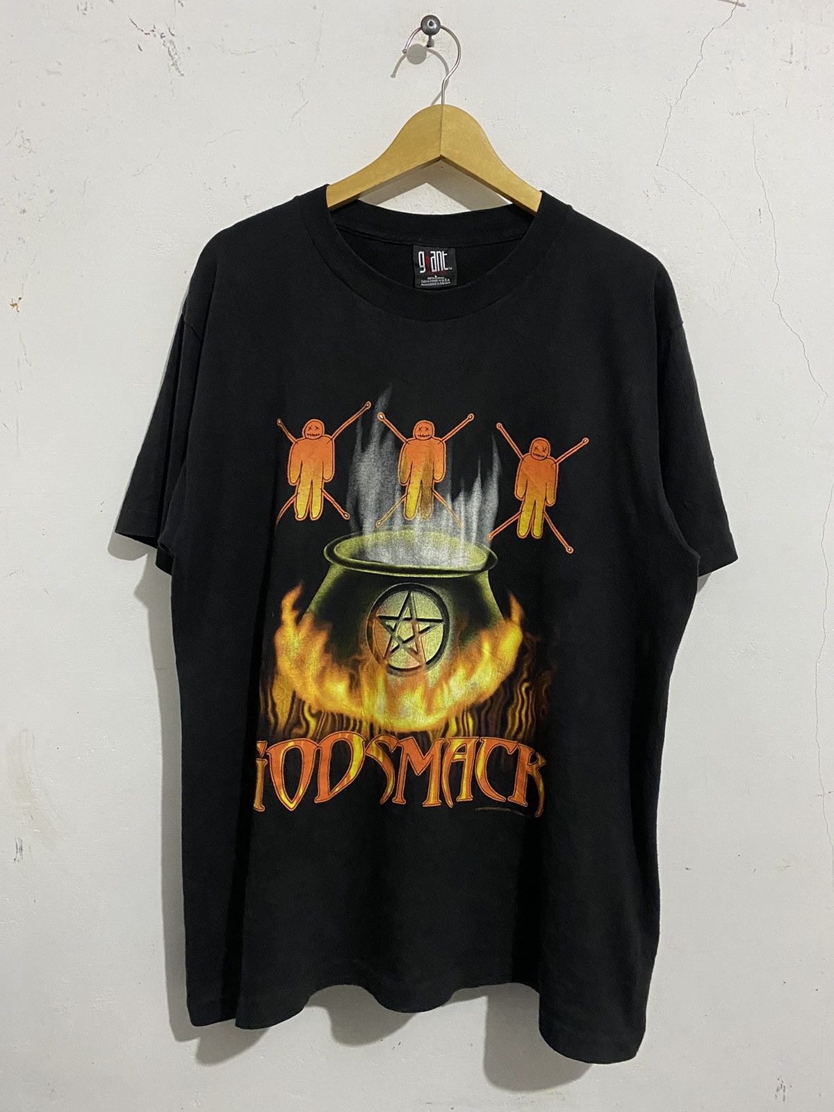 Band Tees 💸BINDINGOFFER💸Vintage Godsmack 1999 Shirt Size US L / EU 52-54 / 3 - 1 Thumbnail