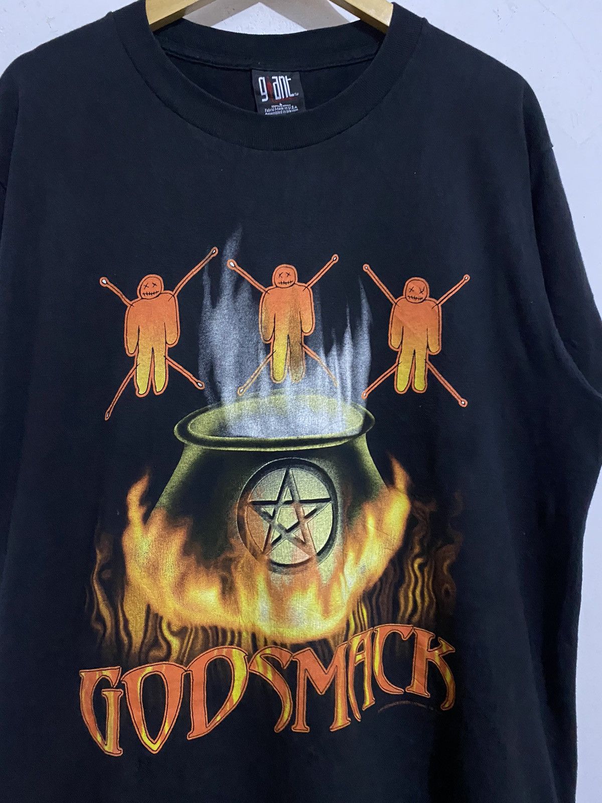 Band Tees 💸BINDINGOFFER💸Vintage Godsmack 1999 Shirt Size US L / EU 52-54 / 3 - 2 Thumbnail