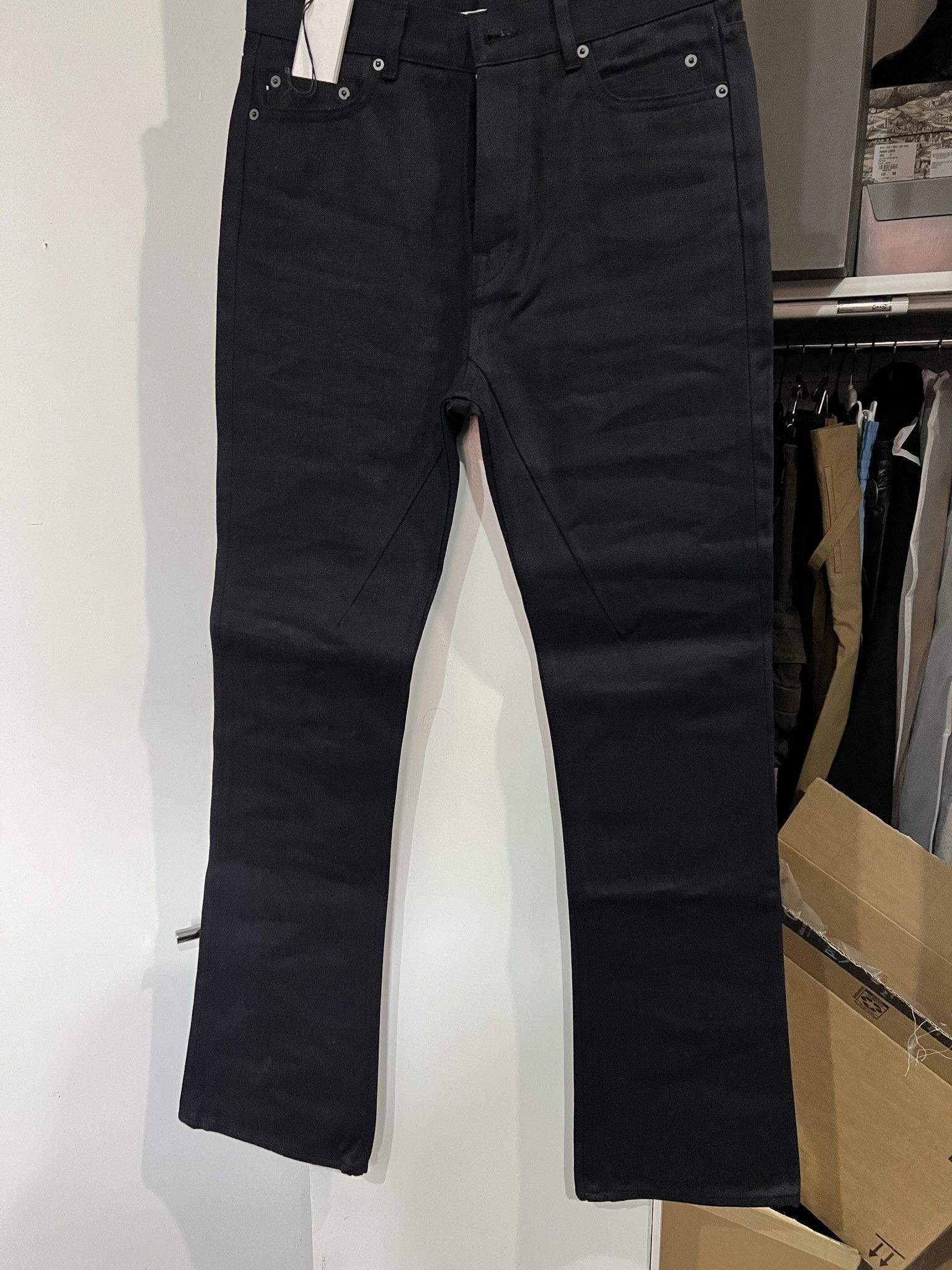 Rick Owens Drkshdw Rick Owens DRKSHDW FW22 Strobe MIJ Indigo Jim Denim ...