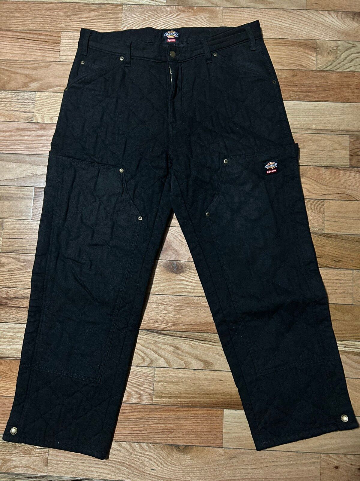 Supreme Supreme Dickies Quilted Double Knee Pants | Grailed