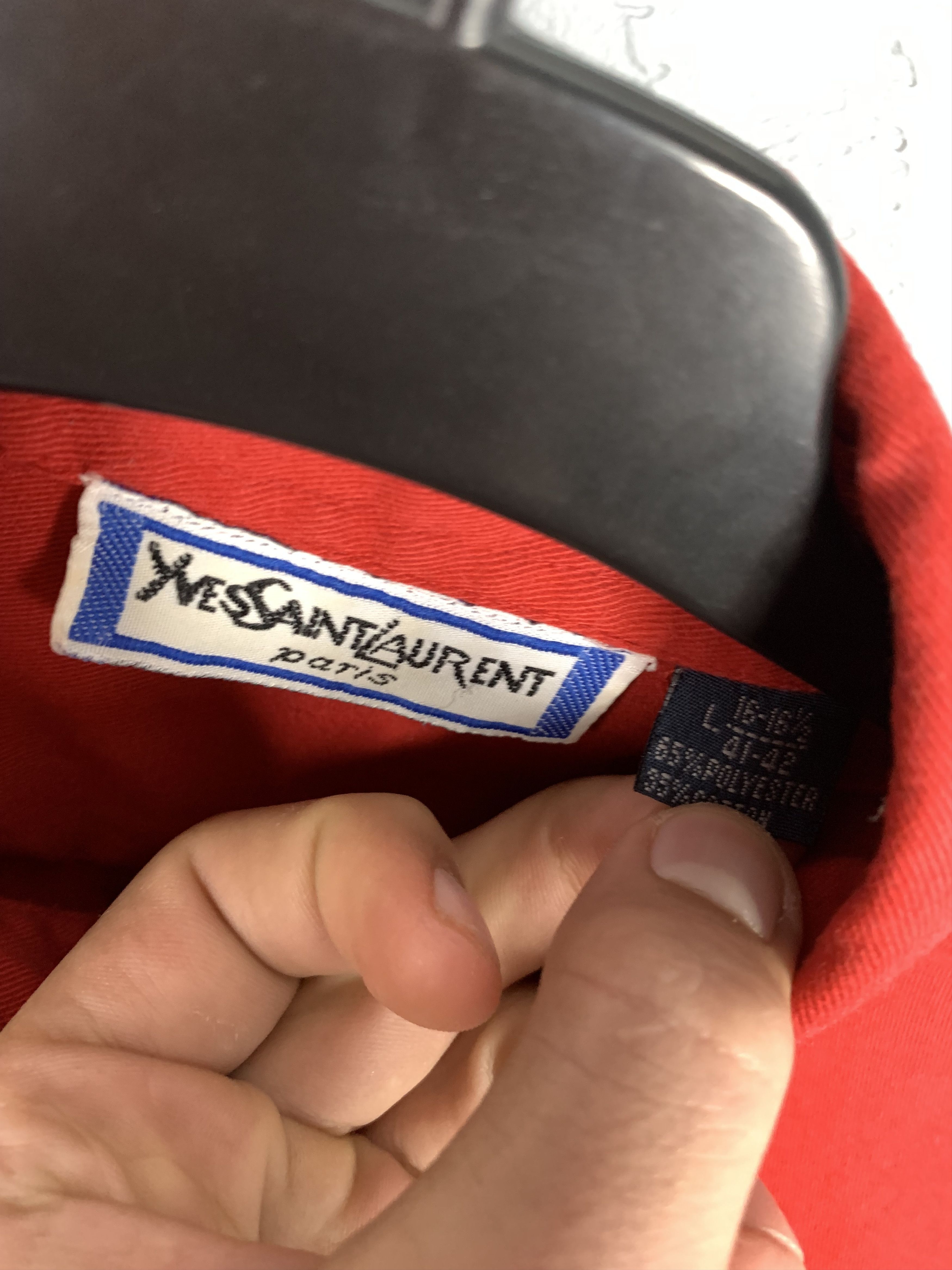 Vintage × Yves Saint Laurent Yves Saint Laurent YSL men's long sleeve shirt Size US L / EU 52-54 / 3 - 4 Thumbnail