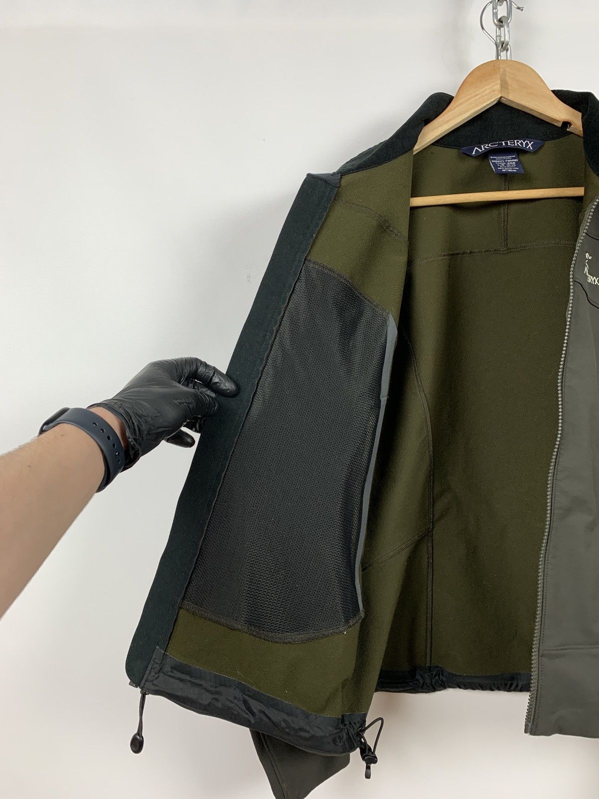 Arc'teryx Vintage Arcteryx Women’s Softshell Khaki Jacket Size L / US 10 / IT 46 - 15 Thumbnail