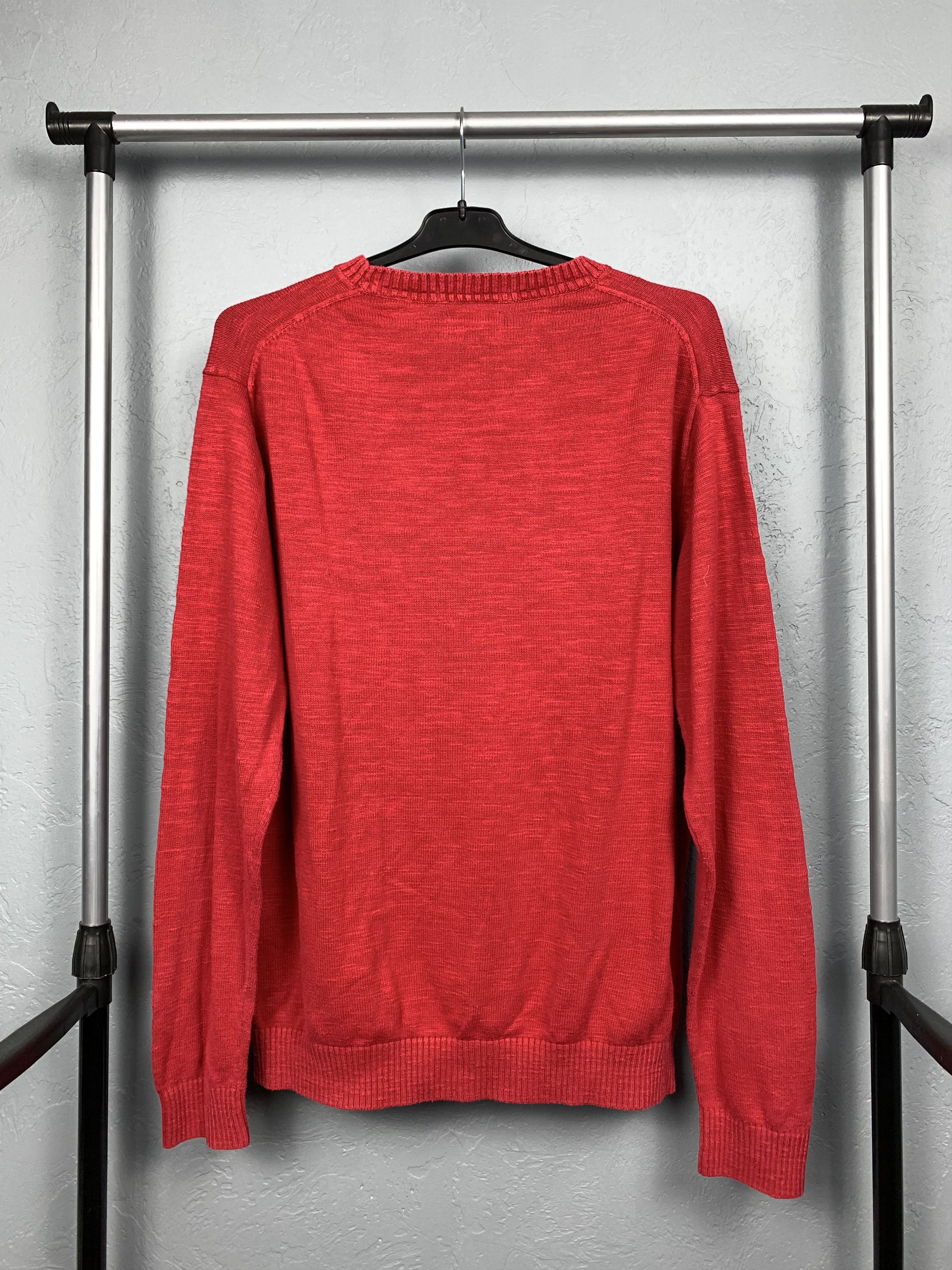 Gant × Vintage Gant USA Vintage Big Logo Mens Knit Crew Neck Sweater Size US L / EU 52-54 / 3 - 5 Thumbnail