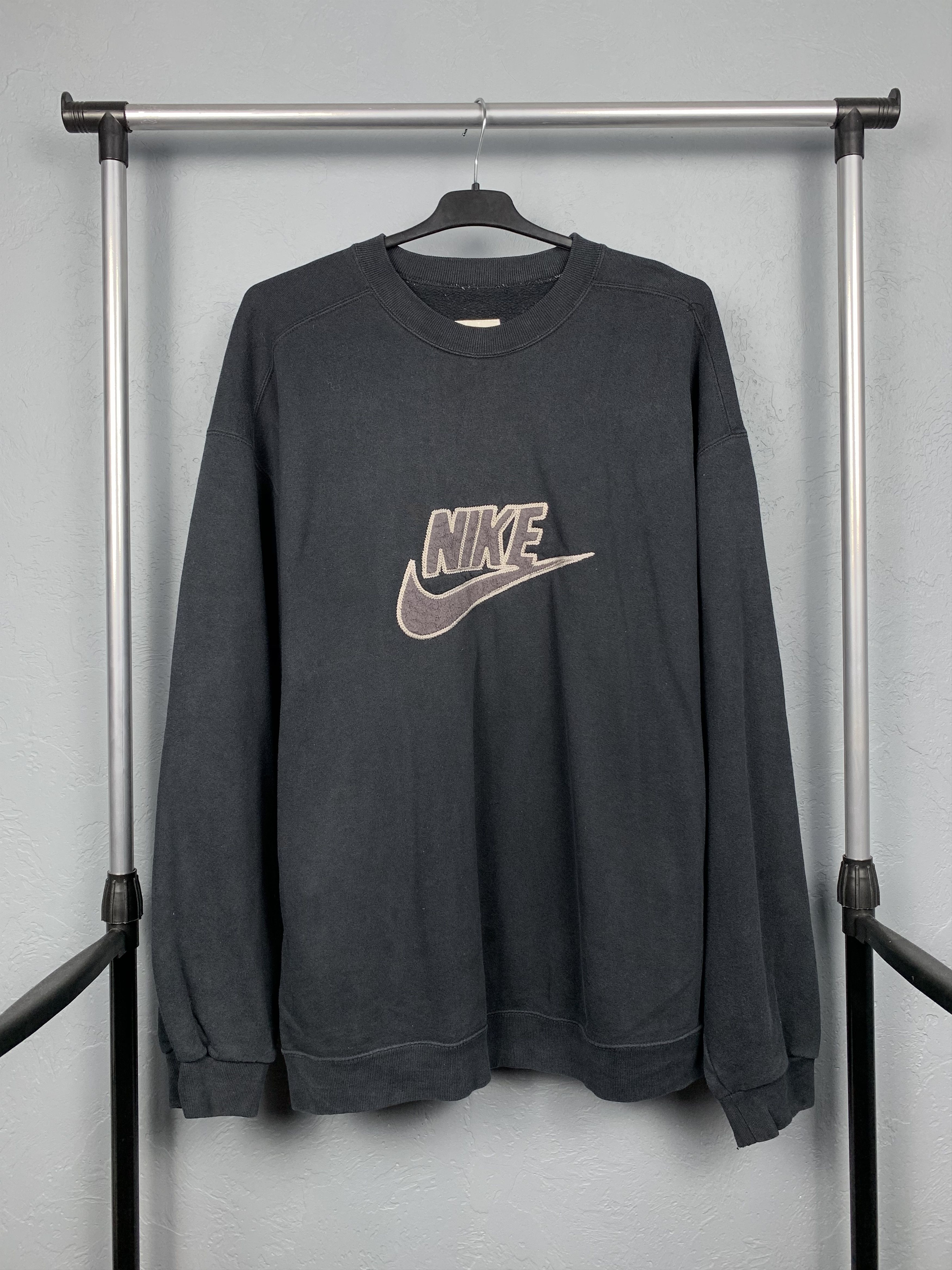 Nike Nike 90s Vintage Mens Sweatshirt Swoosh Size US XL / EU 56 / 4 - 1 Thumbnail