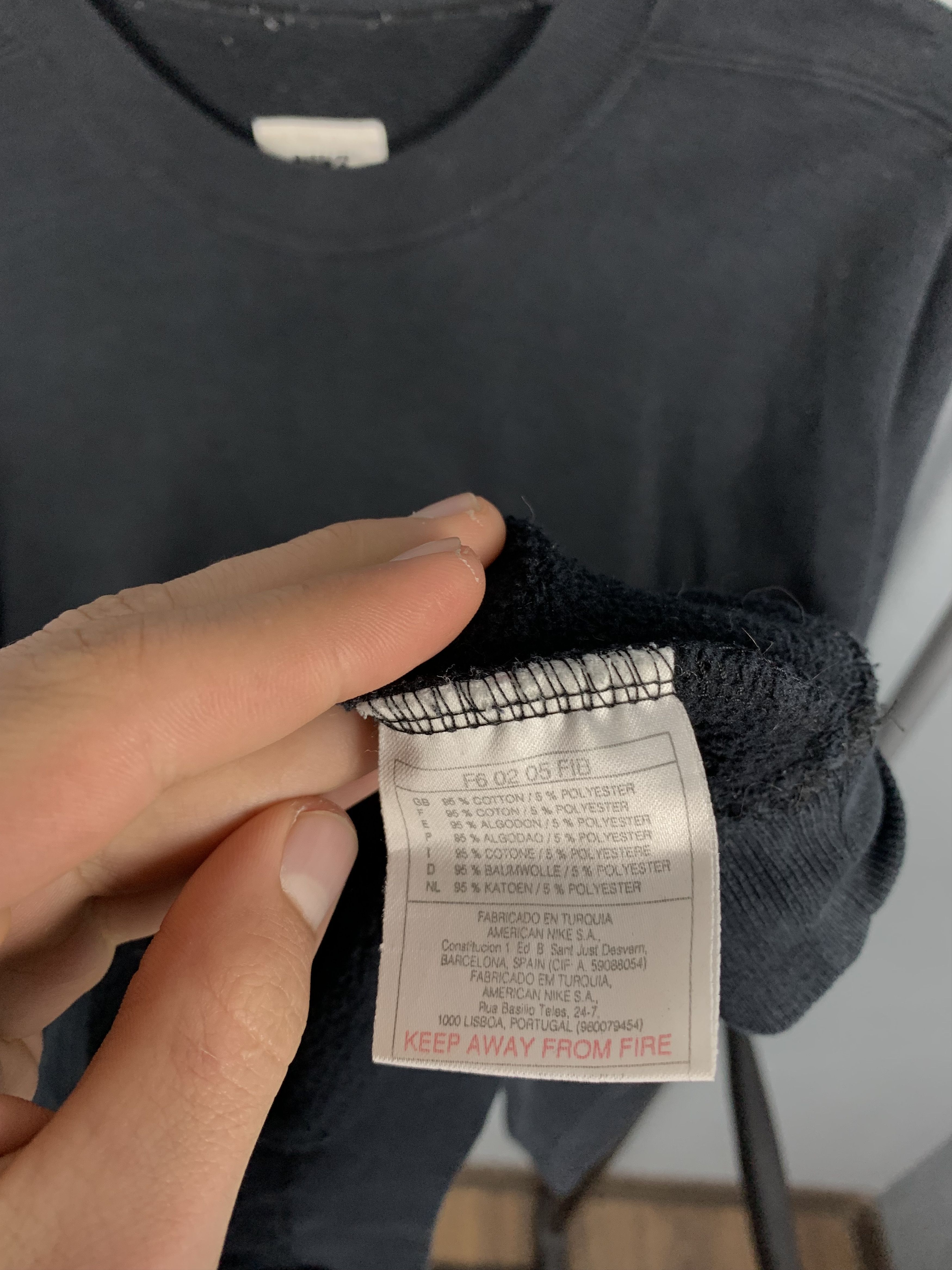 Nike Nike 90s Vintage Mens Sweatshirt Swoosh Size US XL / EU 56 / 4 - 5 Thumbnail