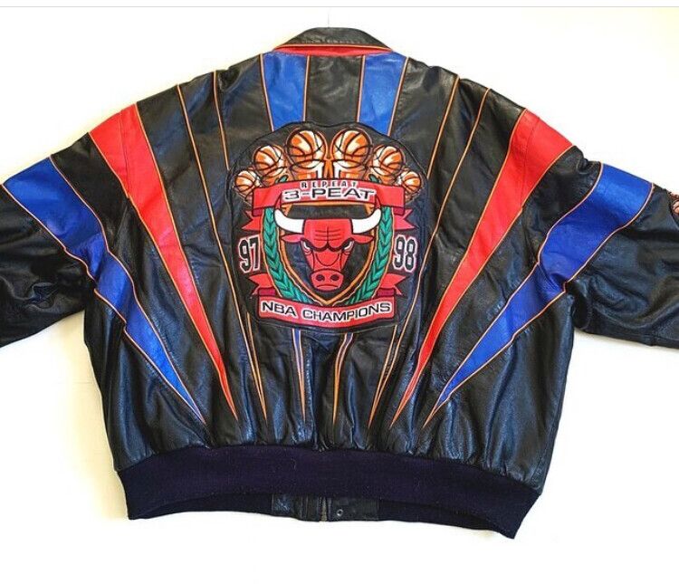 Vintage Vintage Chicago Bulls Jeff Hamilton jacket size M
