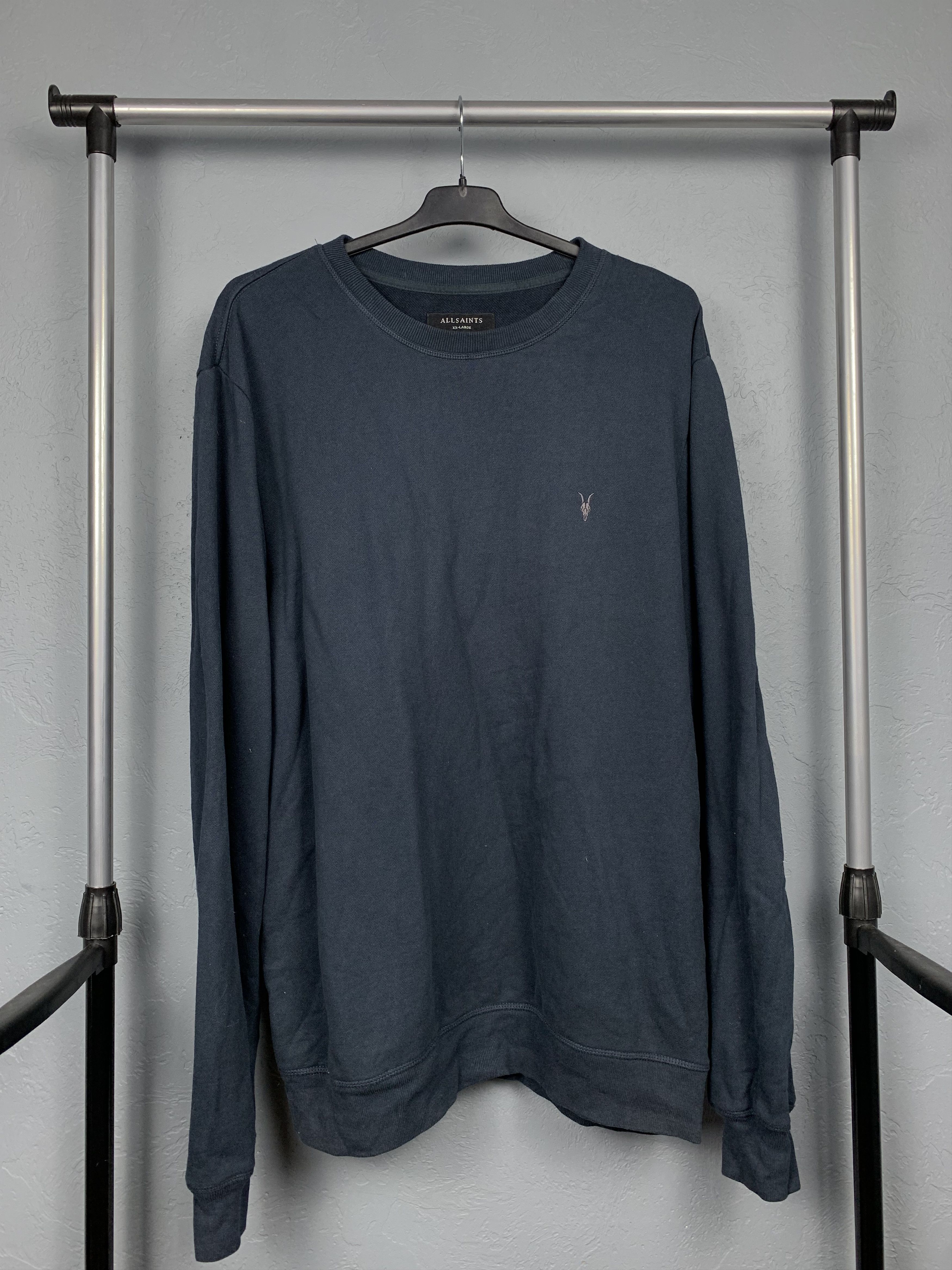 Allsaints Allsaints Mens Crew Neck Sweatshirt Size US XXL / EU 58 / 5 - 1 Thumbnail
