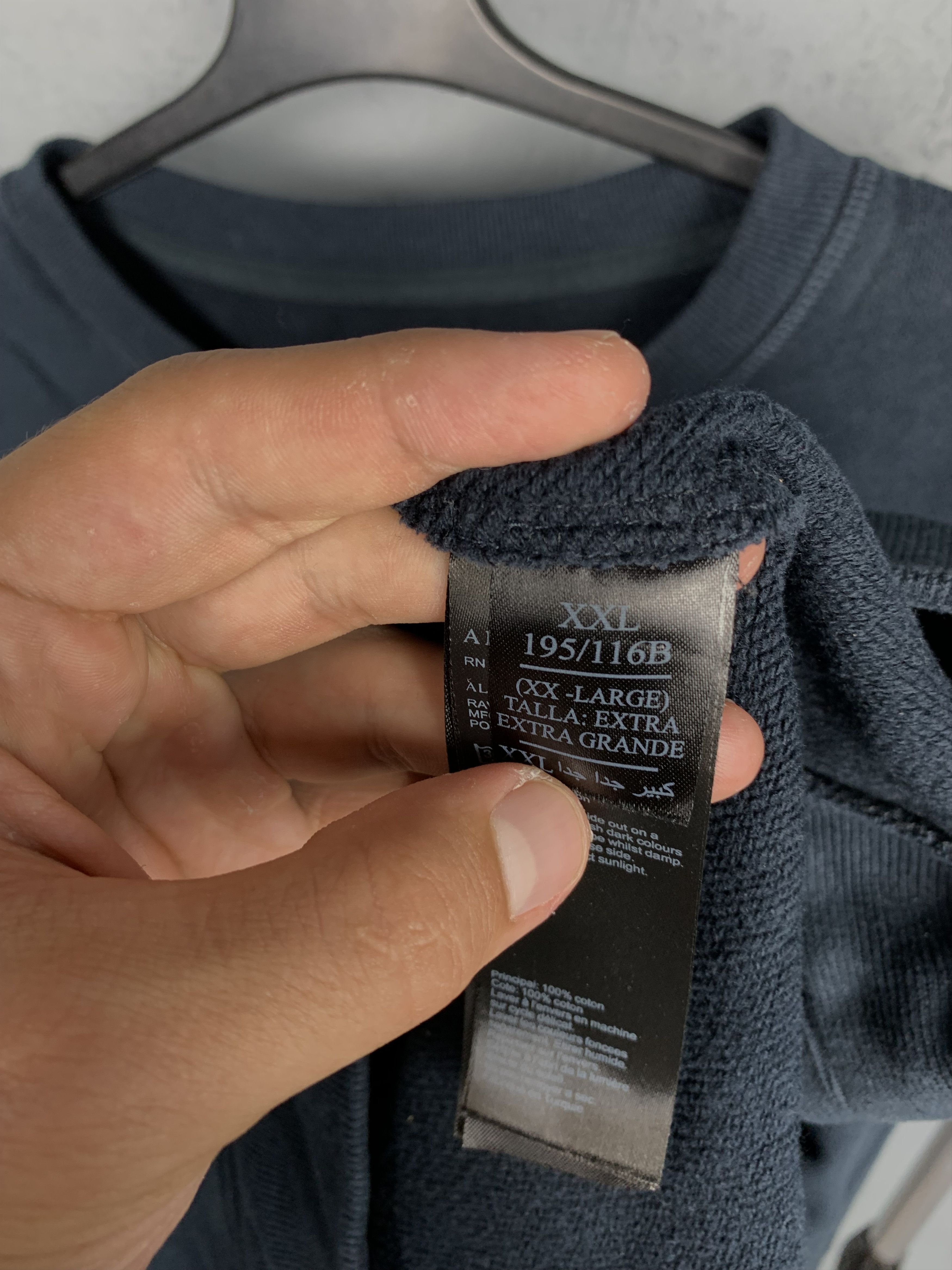 Allsaints Allsaints Mens Crew Neck Sweatshirt Size US XXL / EU 58 / 5 - 4 Thumbnail