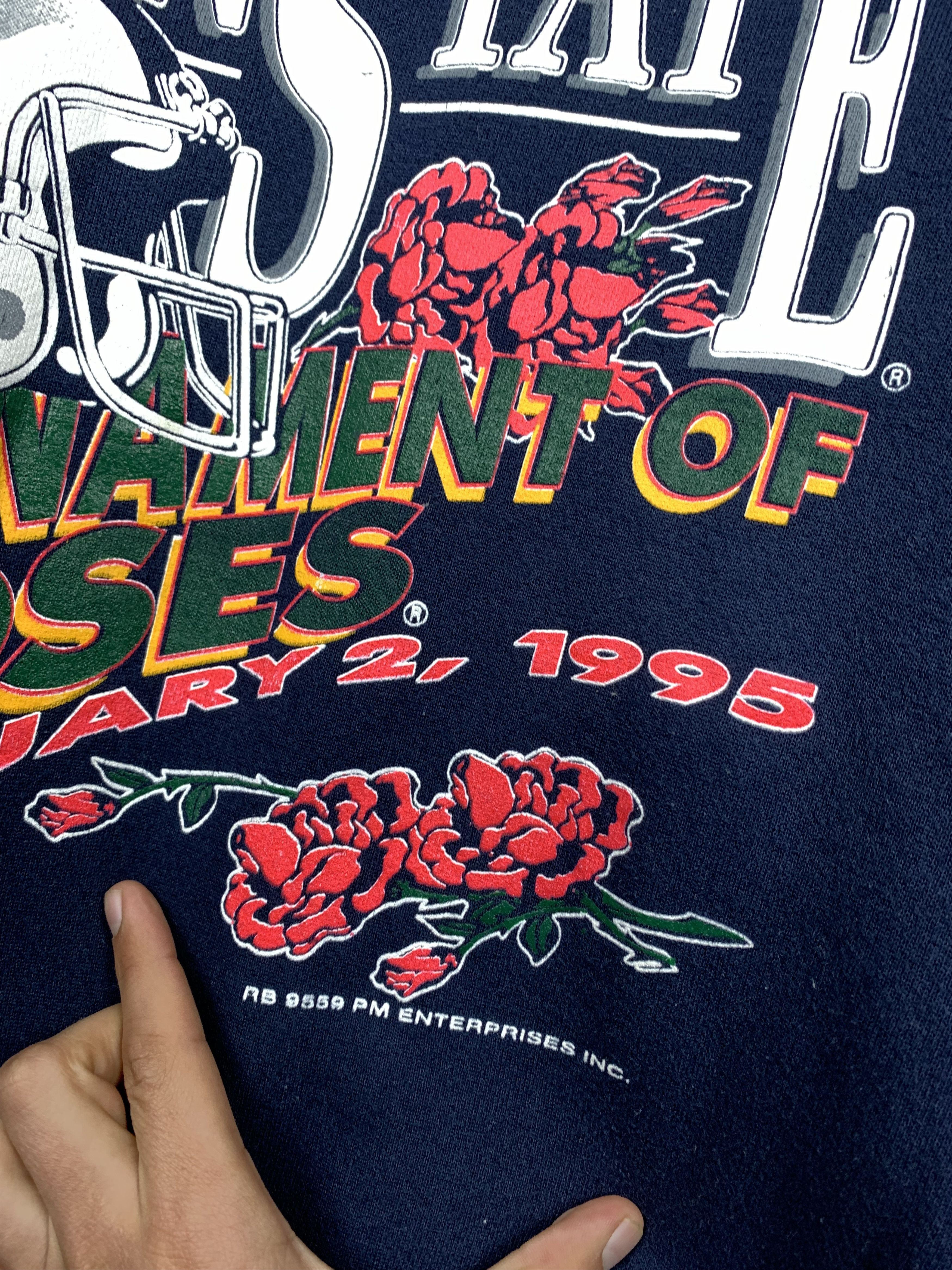 MLB Pennystate 1995 Tournament of Roses MLB Baseball Size US L / EU 52-54 / 3 - 6 Thumbnail