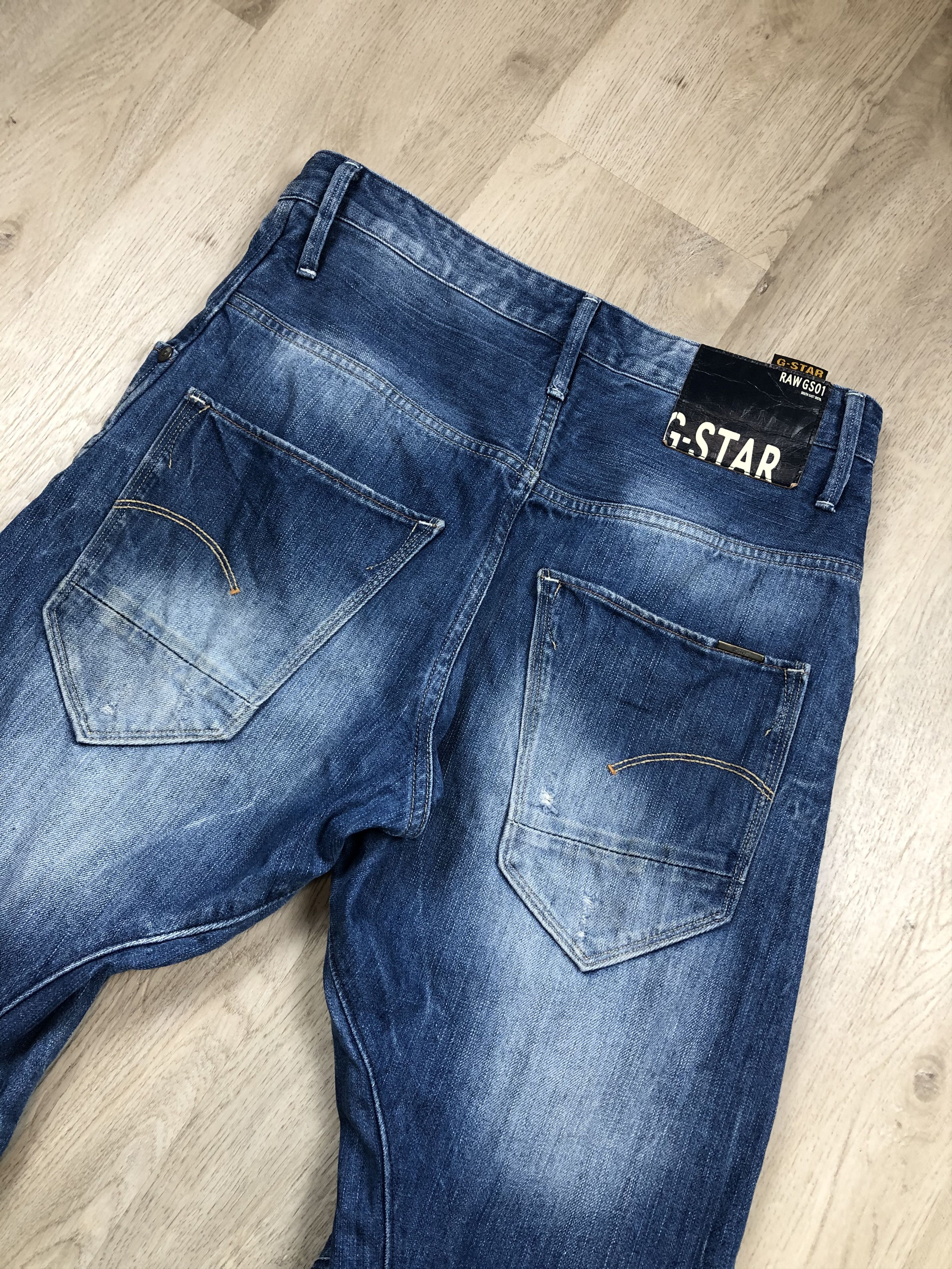 G-Star G Star Raw Vintage Mens Arc 3D Denim Pants Jeans Size US 31 - 11 Thumbnail
