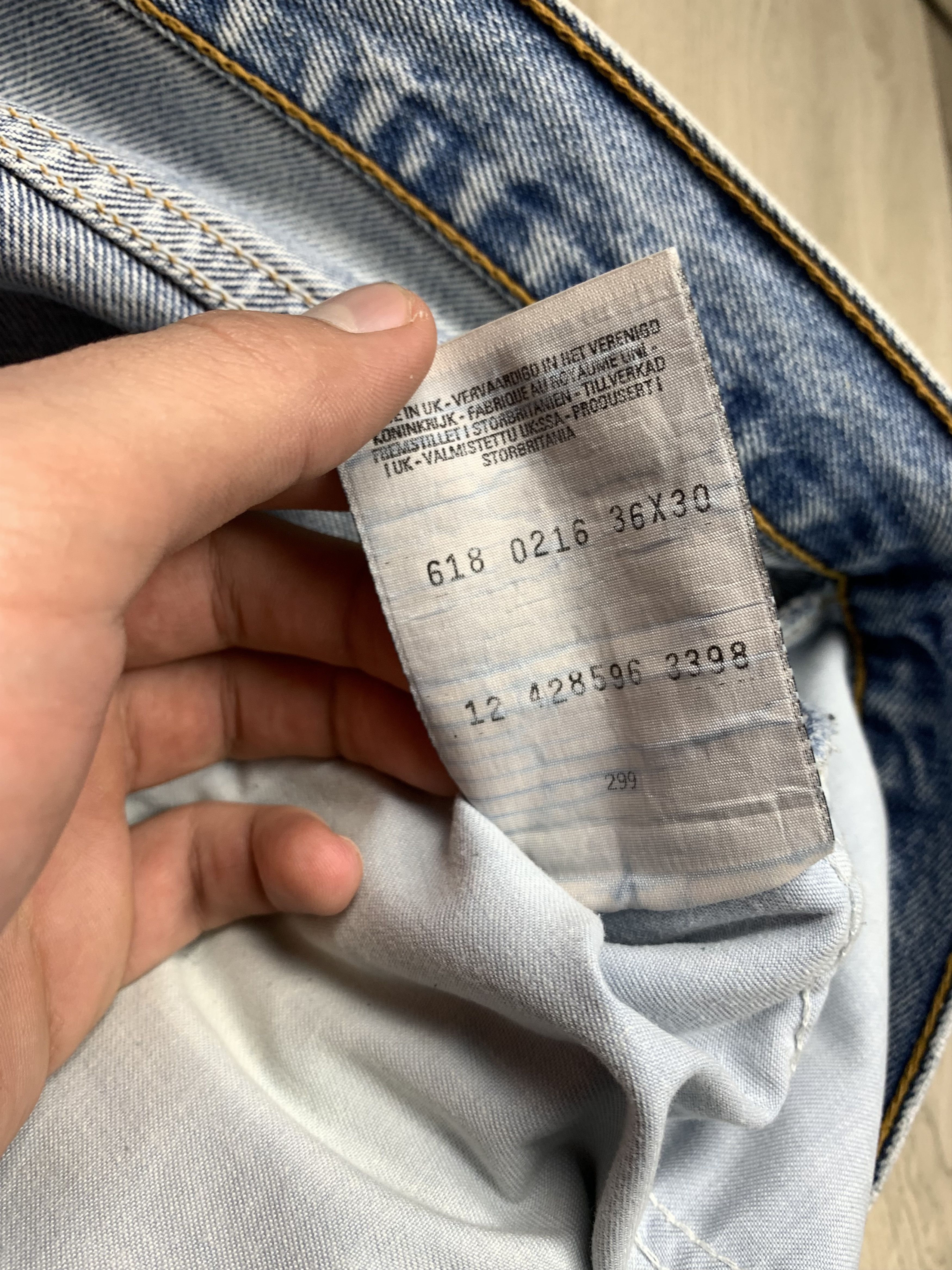 Levi's Levis 618 Orange Tab Denim Pants Jeans Size US 36 / EU 52 - 9 Thumbnail