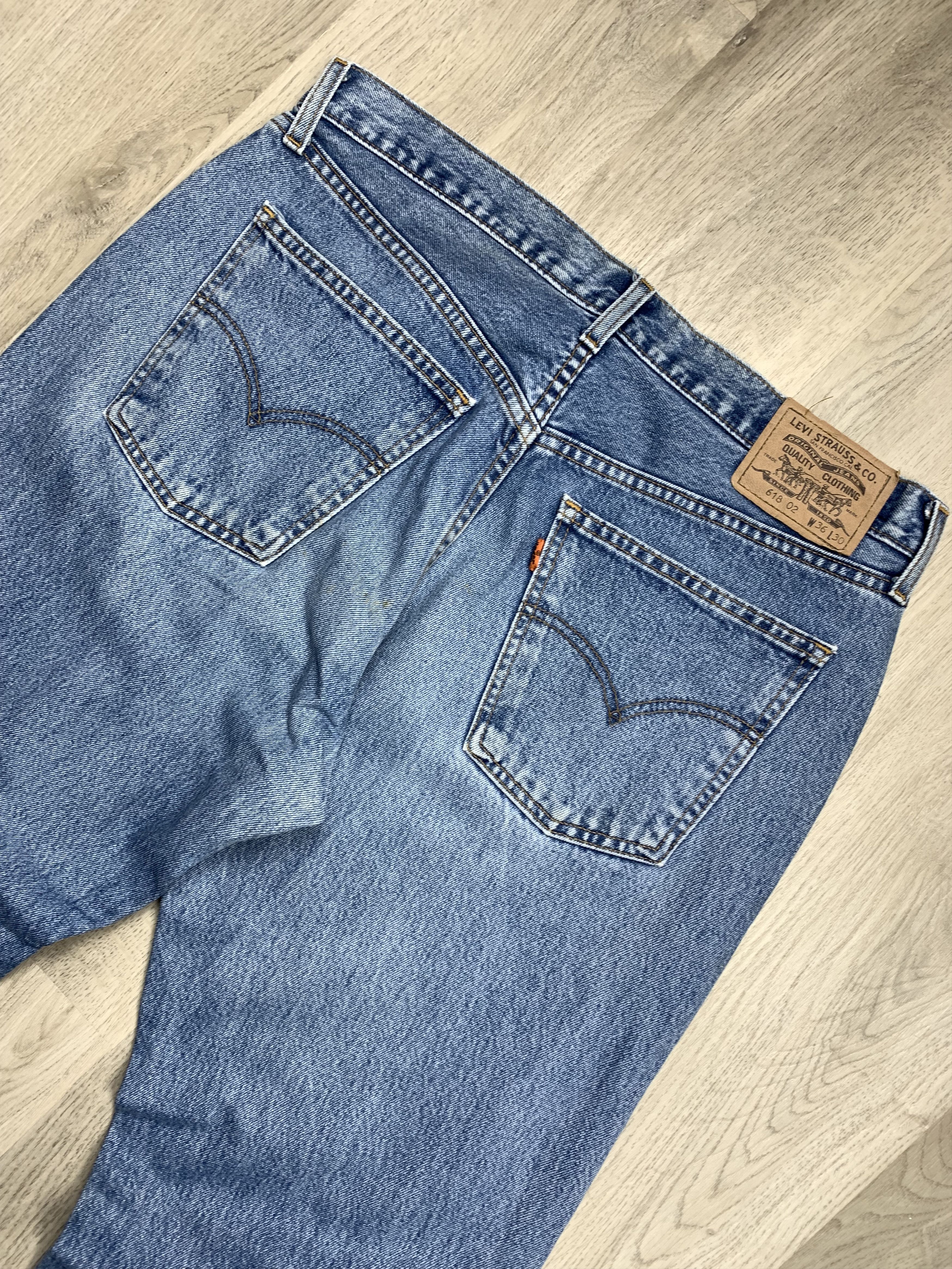 Levi's Levis 618 Orange Tab Denim Pants Jeans Size US 36 / EU 52 - 2 Thumbnail