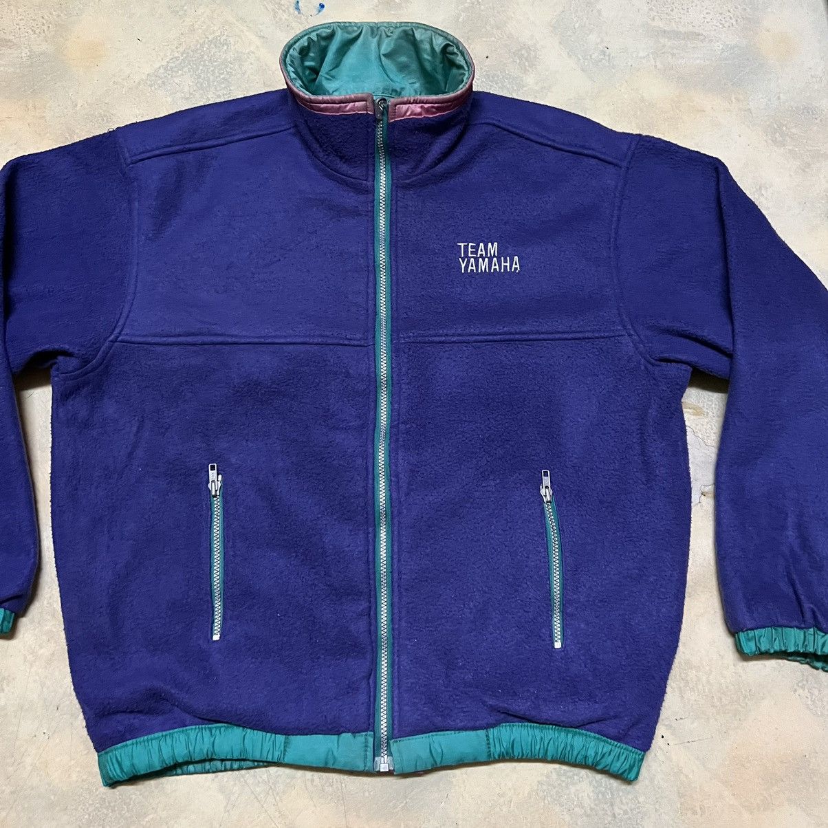 Yamaha Vintage Yamaha Racing Jacket Reversible Big Logo Size US L / EU 52-54 / 3 - 25 Thumbnail