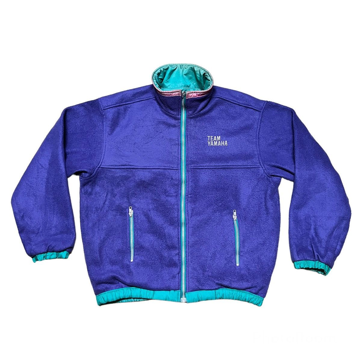 Yamaha Vintage Yamaha Racing Jacket Reversible Big Logo Size US L / EU 52-54 / 3 - 3 Thumbnail