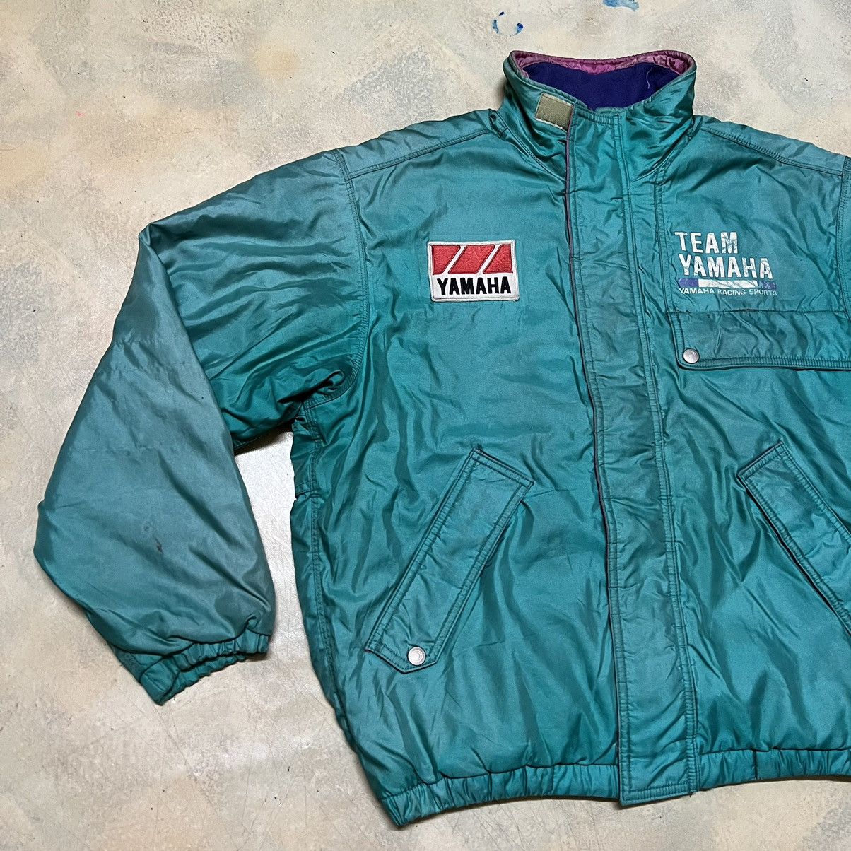 Yamaha Vintage Yamaha Racing Jacket Reversible Big Logo Size US L / EU 52-54 / 3 - 6 Thumbnail