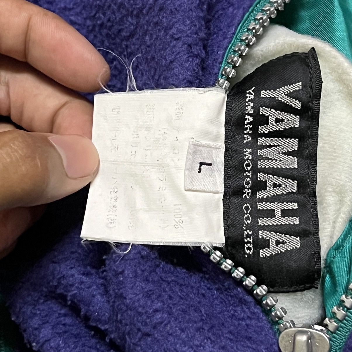 Yamaha Vintage Yamaha Racing Jacket Reversible Big Logo Size US L / EU 52-54 / 3 - 21 Thumbnail