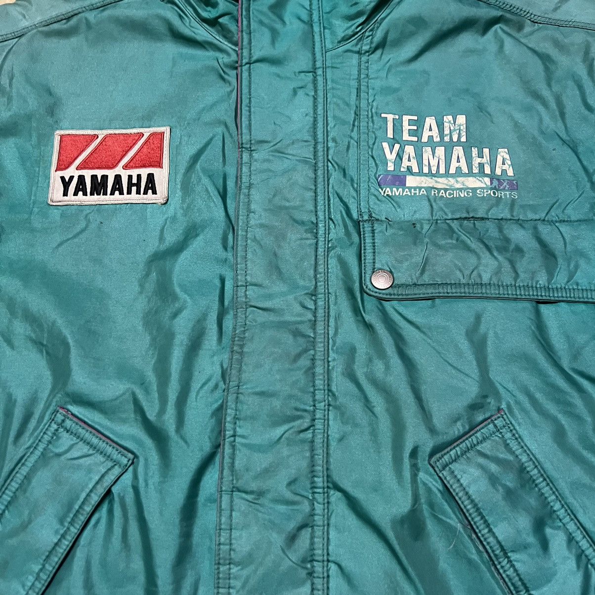 Yamaha Vintage Yamaha Racing Jacket Reversible Big Logo Size US L / EU 52-54 / 3 - 11 Thumbnail