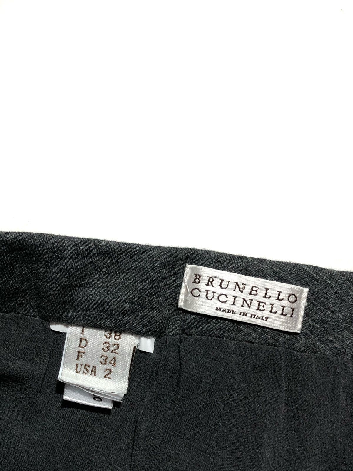 Brunello Cucinelli Brunello Cucinelli Cotton-Nylon Skirt IT38 US2 Size 26" / US 2 / IT 38 - 4 Thumbnail