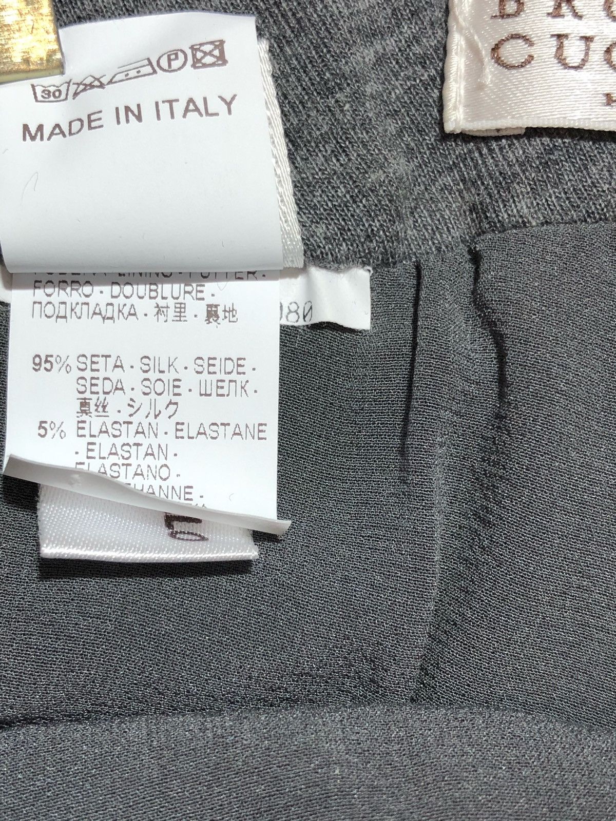 Brunello Cucinelli Brunello Cucinelli Cotton-Nylon Skirt IT38 US2 Size 26" / US 2 / IT 38 - 6 Thumbnail