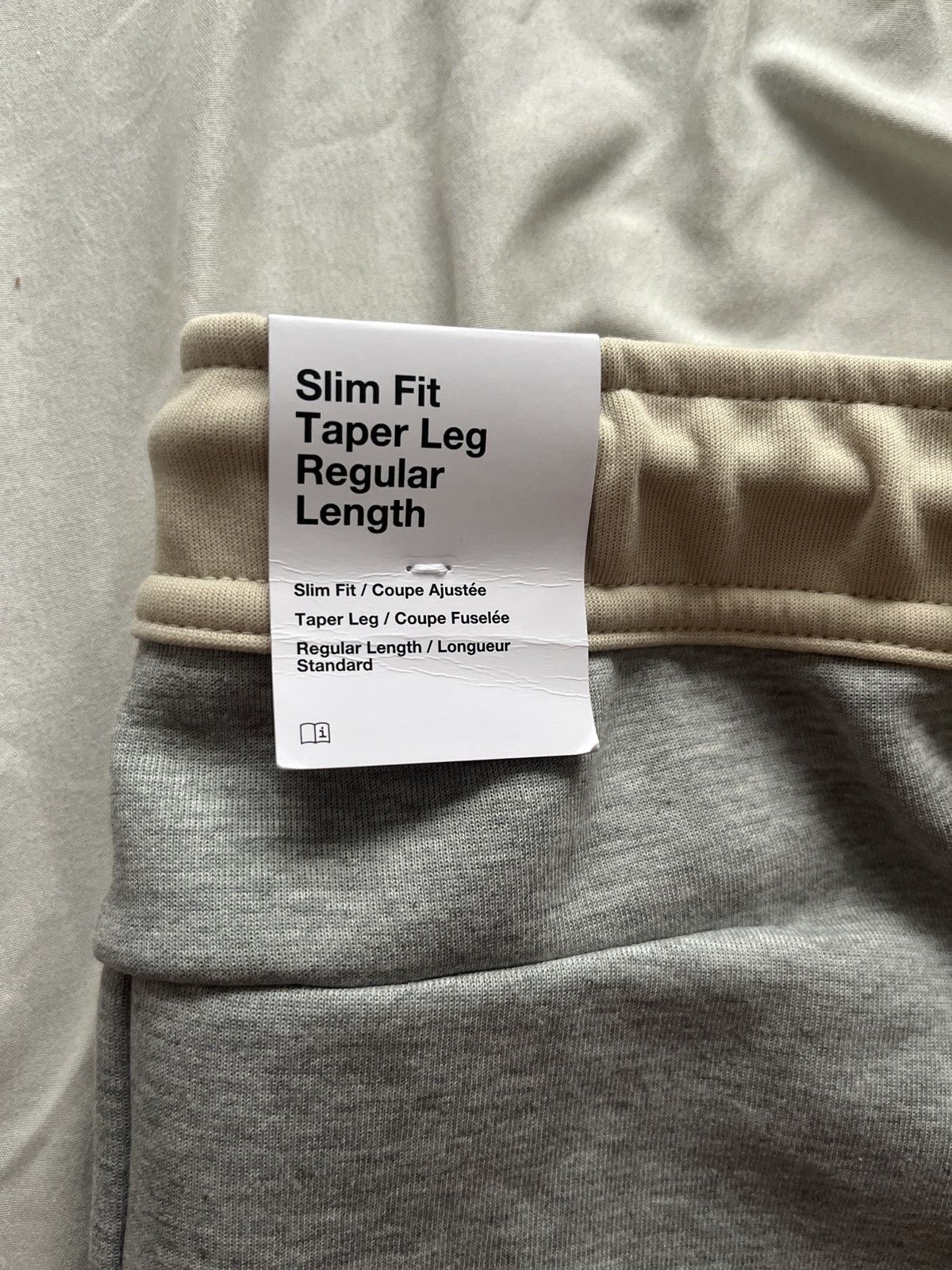 Nike Nike Tech Fleece Pants Grey and Tan Sz M Size US 32 / EU 48 - 3 Thumbnail