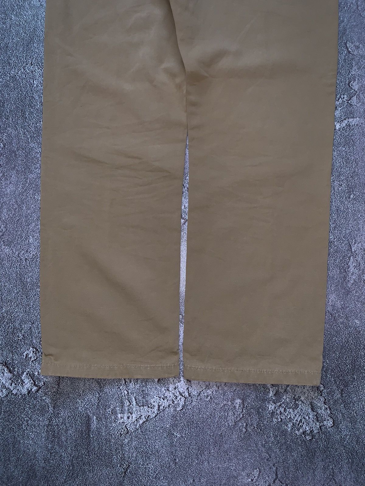 Armani × Denim & Co. × Giorgio Armani Armani jeans 36 vintage denim pants trousers chinos beige Size US 36 / EU 52 - 18 Thumbnail