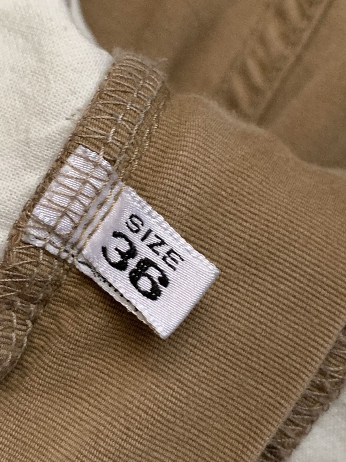 Armani × Denim & Co. × Giorgio Armani Armani jeans 36 vintage denim pants trousers chinos beige Size US 36 / EU 52 - 11 Thumbnail