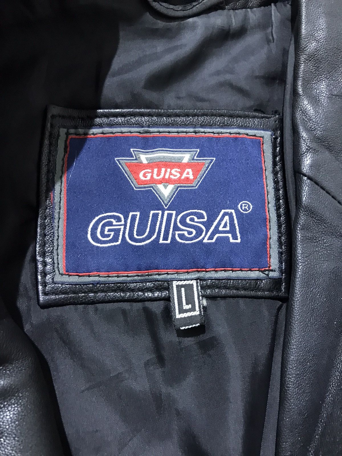 Genuine Leather GUISA Leather jacket trench coat Size US L / EU 52-54 / 3 - 6 Thumbnail